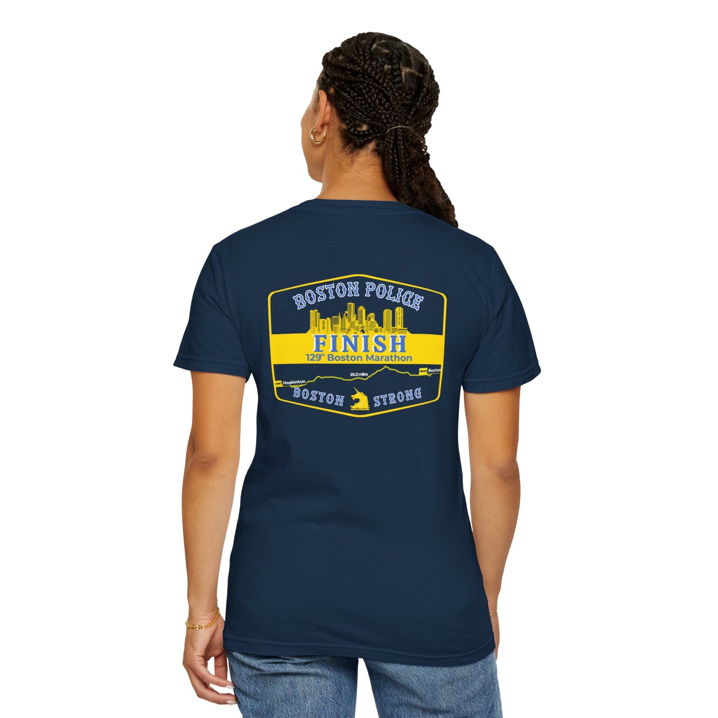 BLUE 26.2 COMFORT COLORS T-SHIRT
