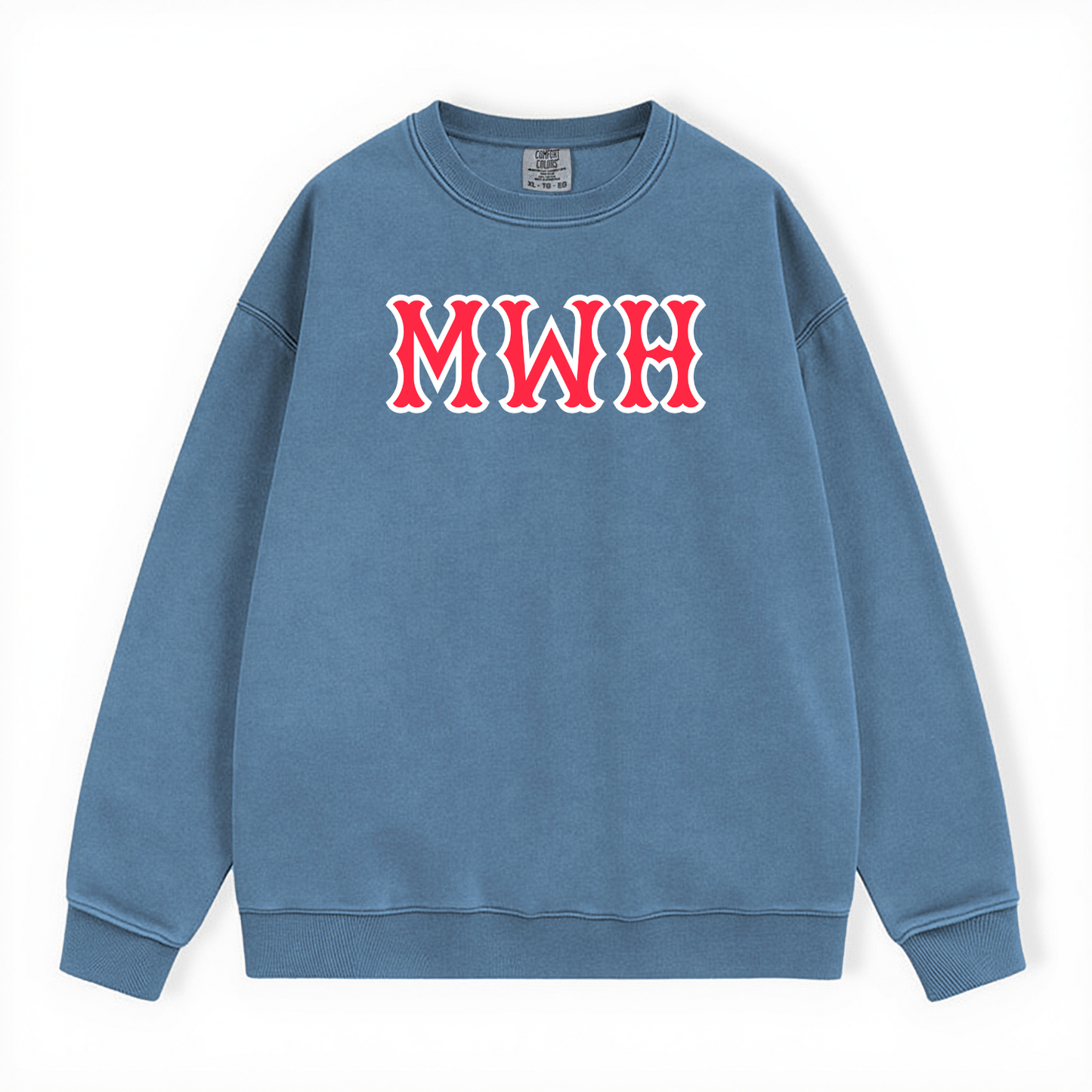 MWH SOX LETTERS CREWNECK
