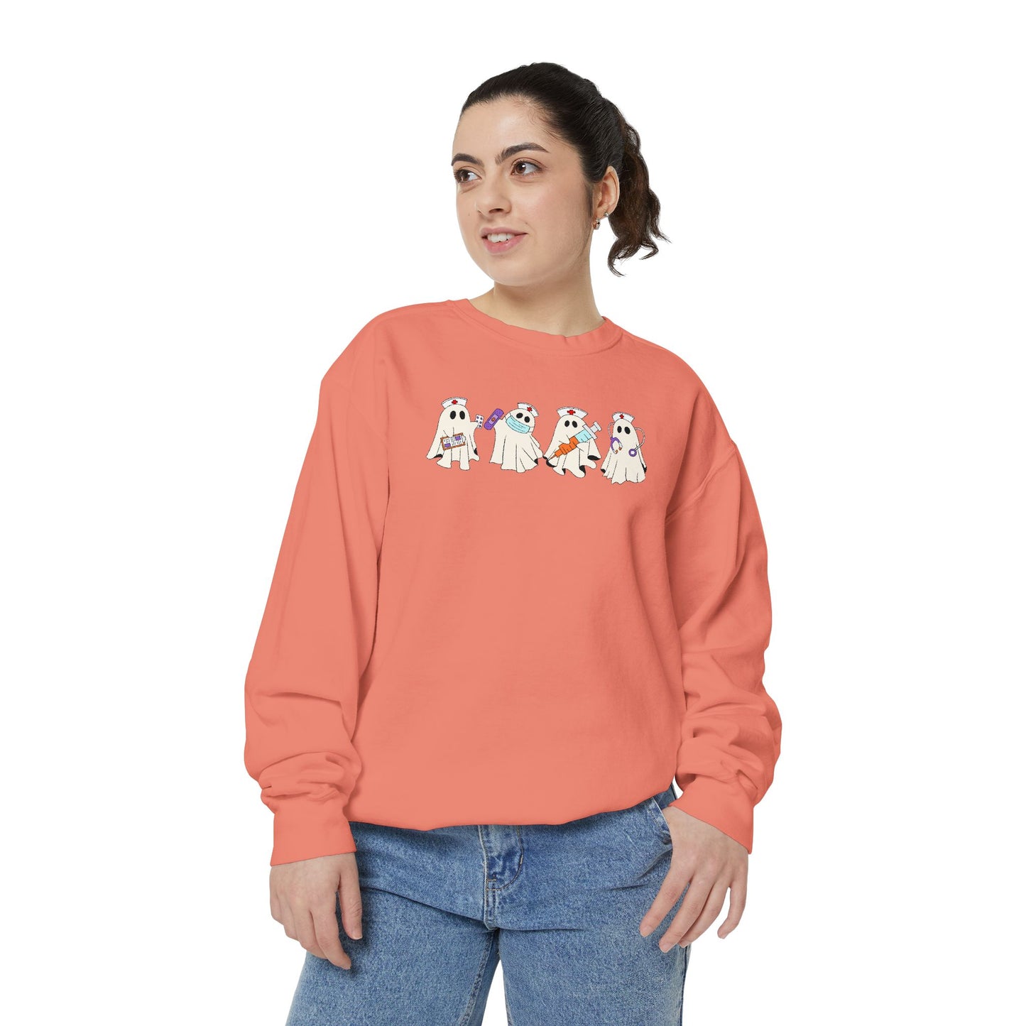 BOO BOO CREW GHOST CREWNECK