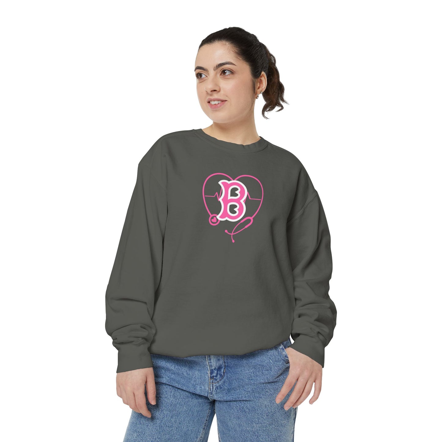 BOSTON BREAST CANCER AWARENESS CREWNECK