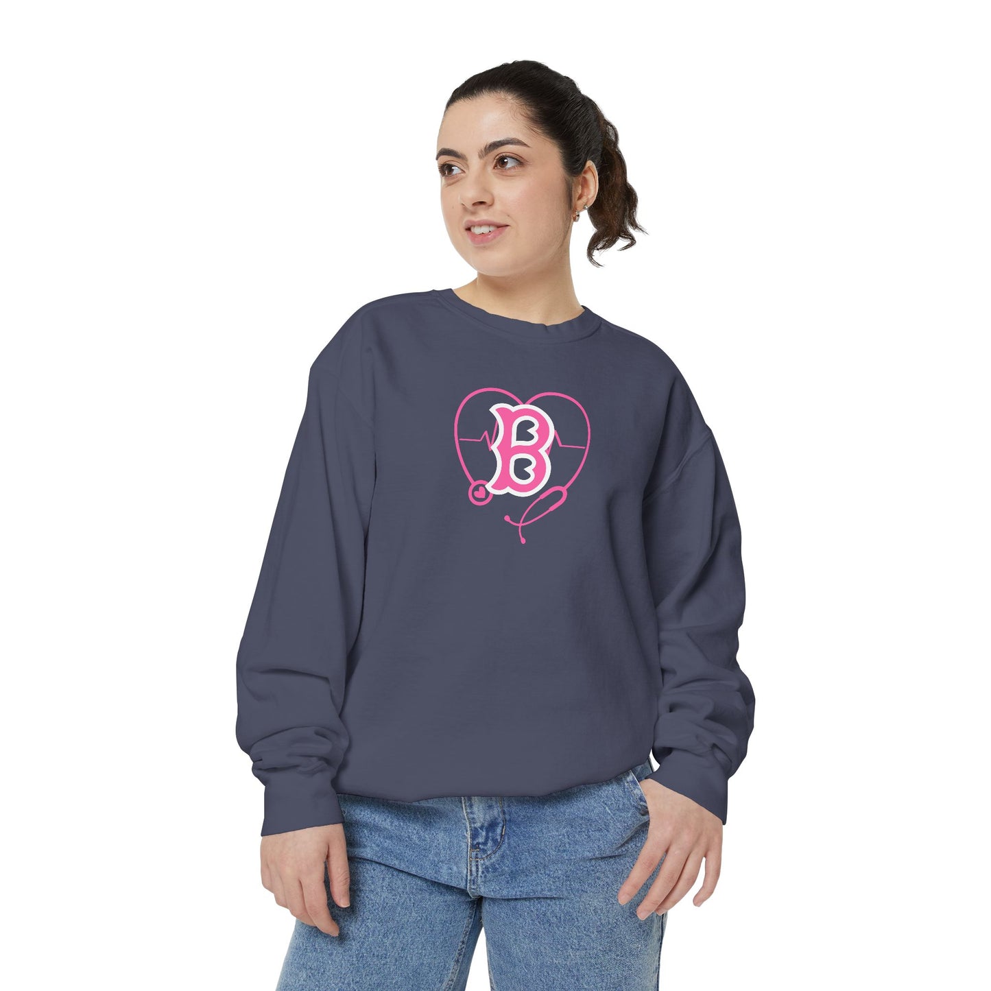 BOSTON BREAST CANCER AWARENESS CREWNECK