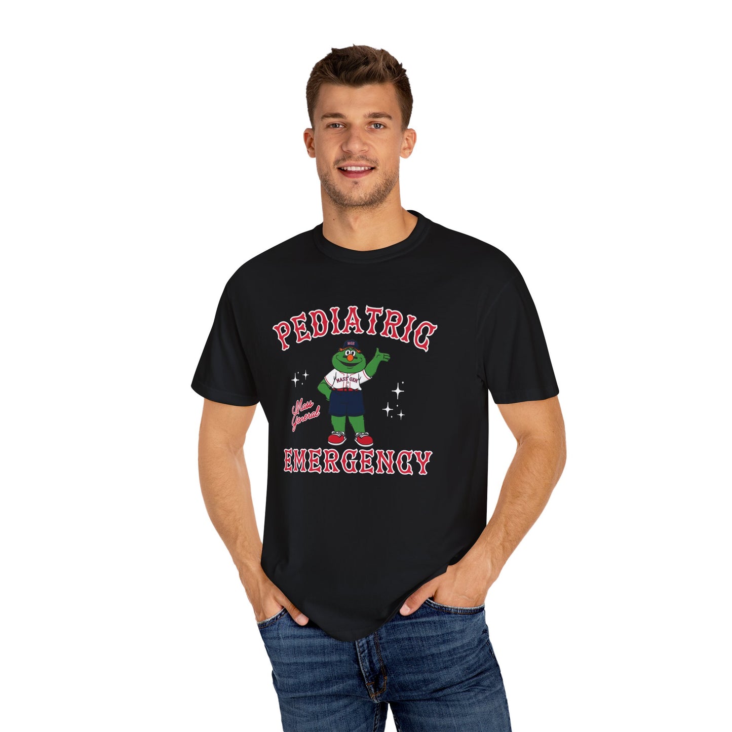 MGH PEDIATRIC EMERGENCY GREEN MONSTER T-SHIRT
