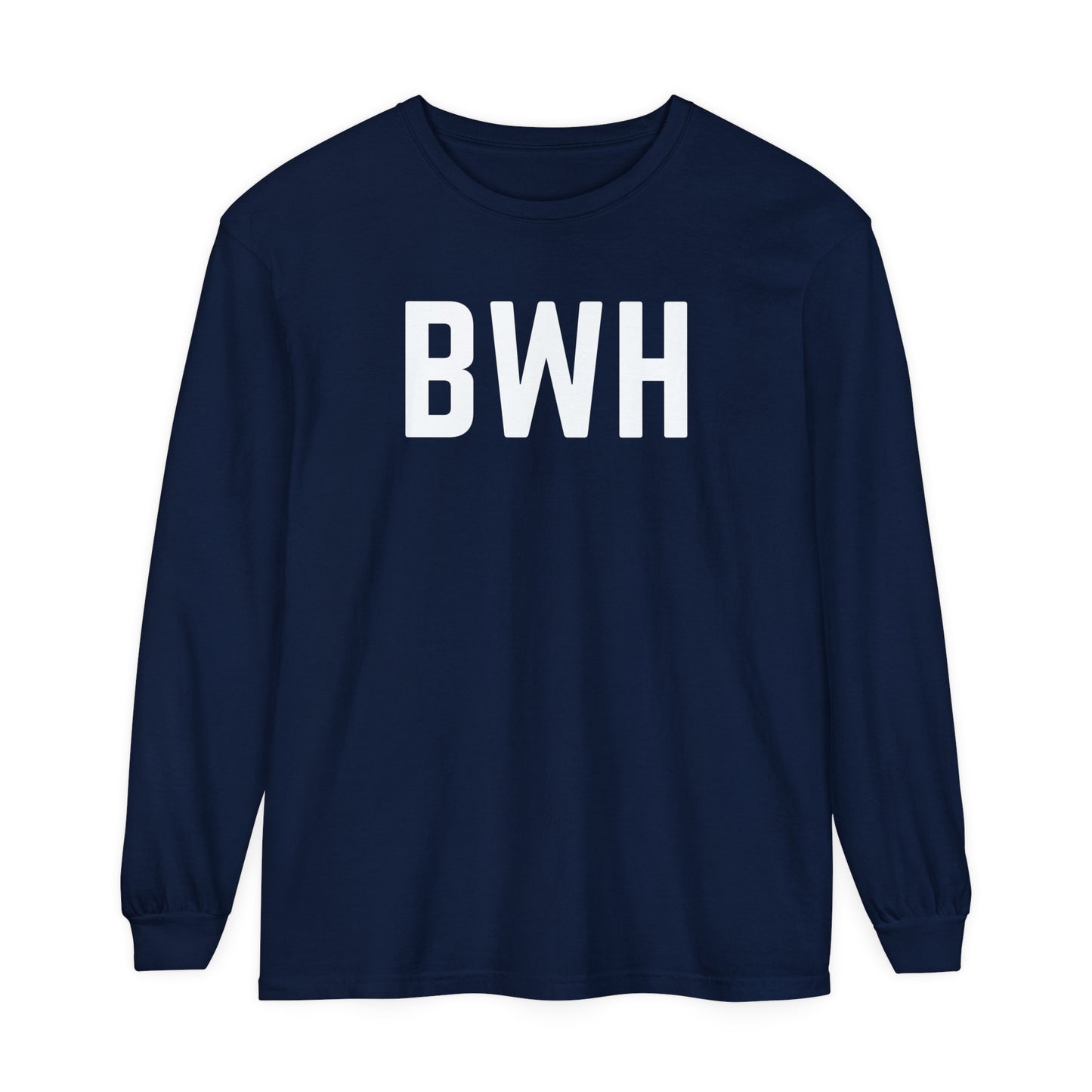Unisex Garment-dyed Long Sleeve T-Shirt