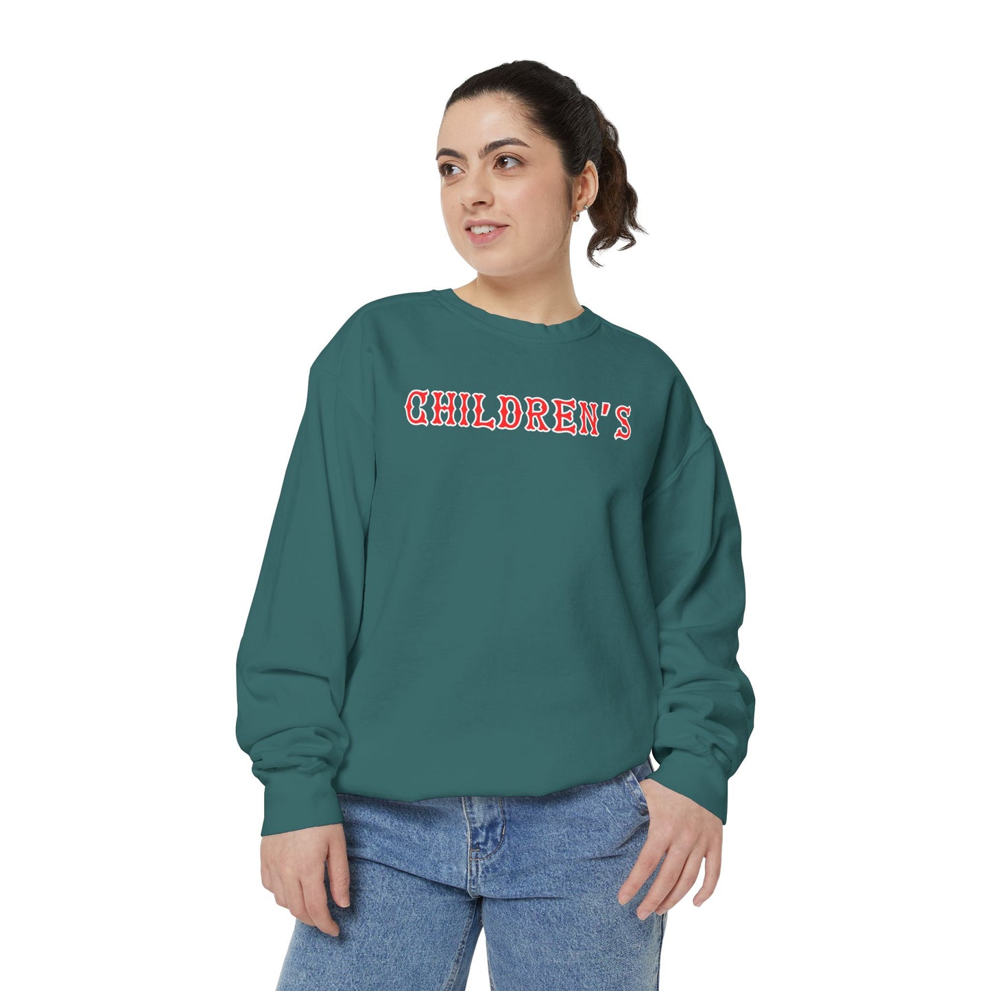 CHILDREN'S SOX LETTERS CREWNECK