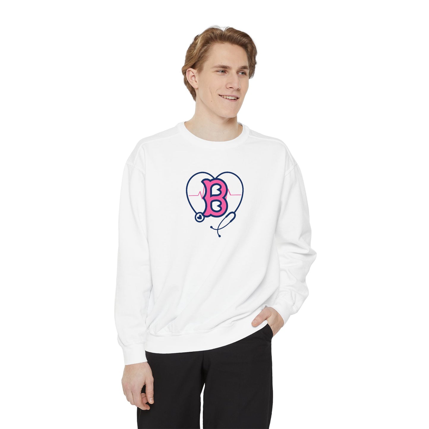 BOSTON BREAST CANCER AWARENESS CREWNECK