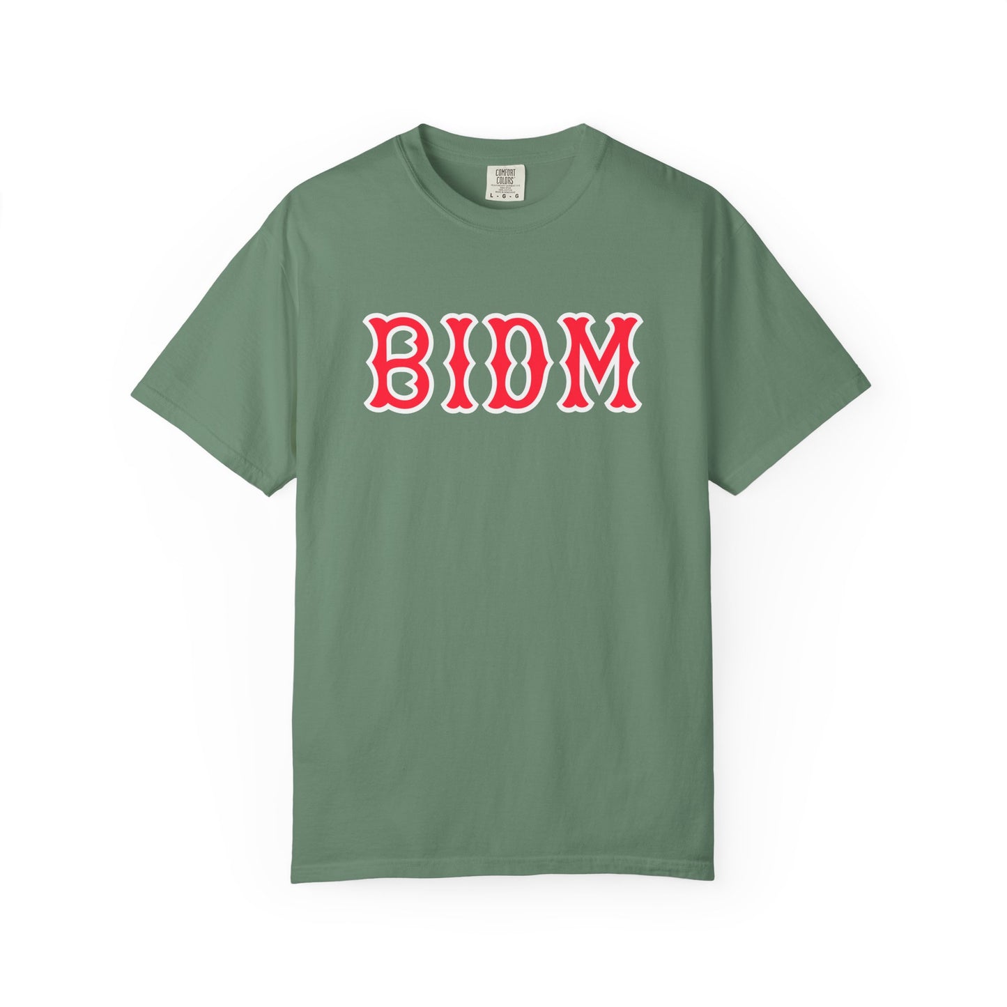 BIDM SOX LETTERS TEE
