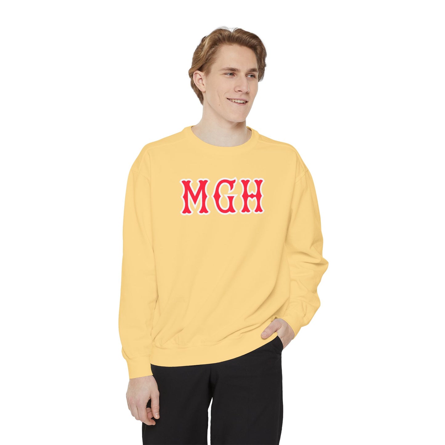 MGH SOX LETTERS CREWNECK