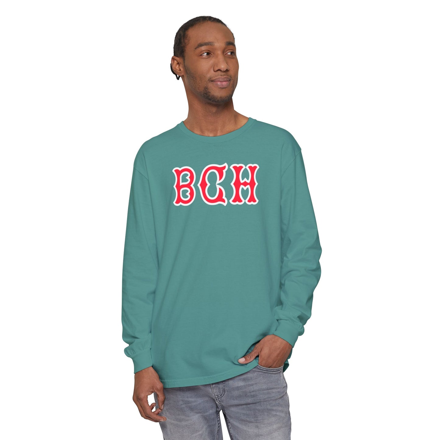 BCH SOX LETTERS LONG SLEEVE