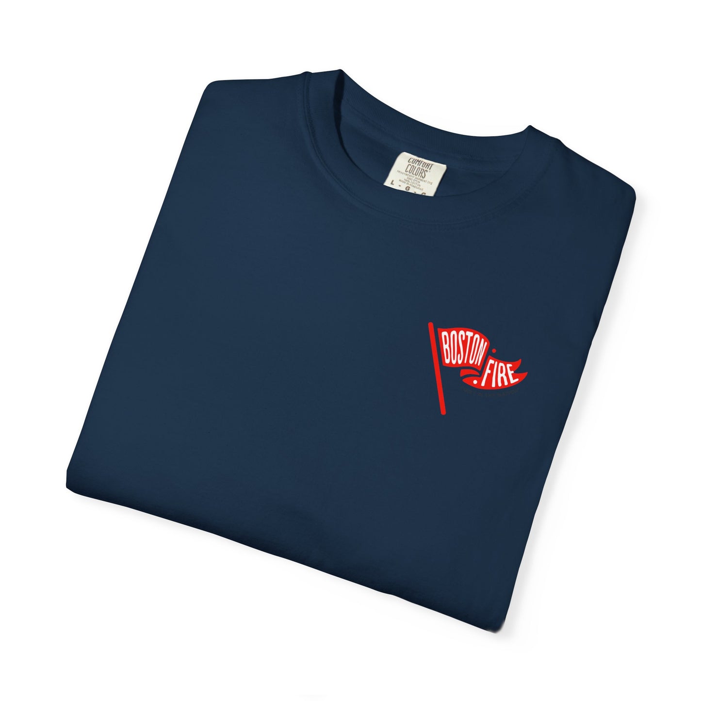 BOSTON FIRE FLAG T-SHIRT