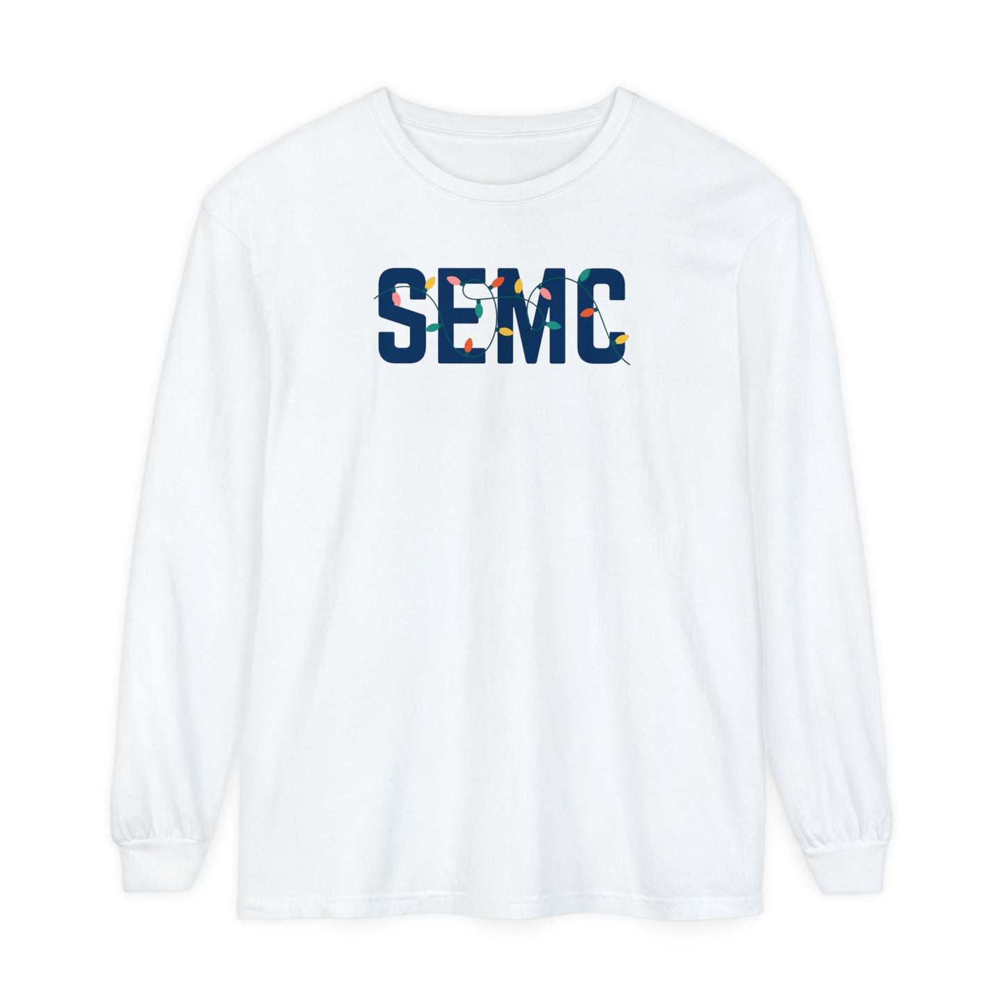SEMC HOLIDAY LIGHTS LONG SLEEVE - WHITE
