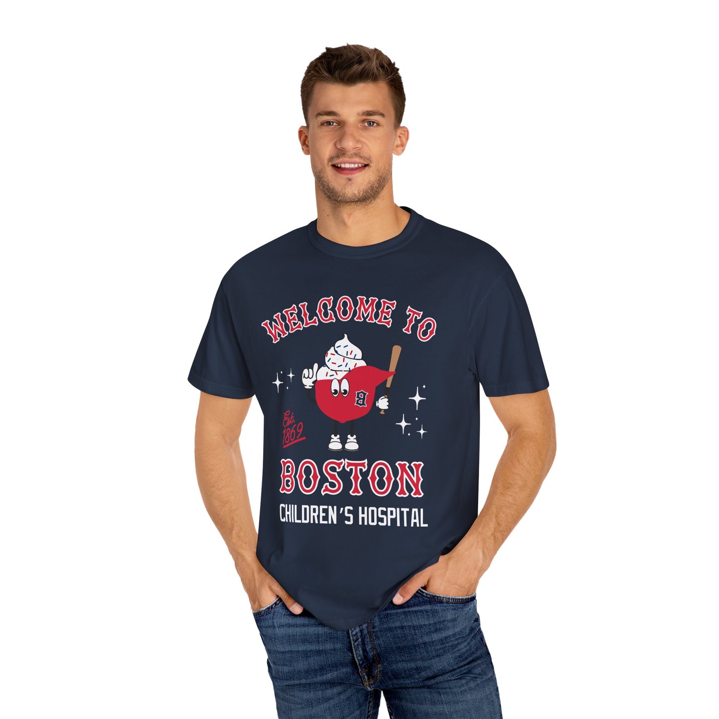 BCH #1 PEDIATRICS BASEBALL TEE