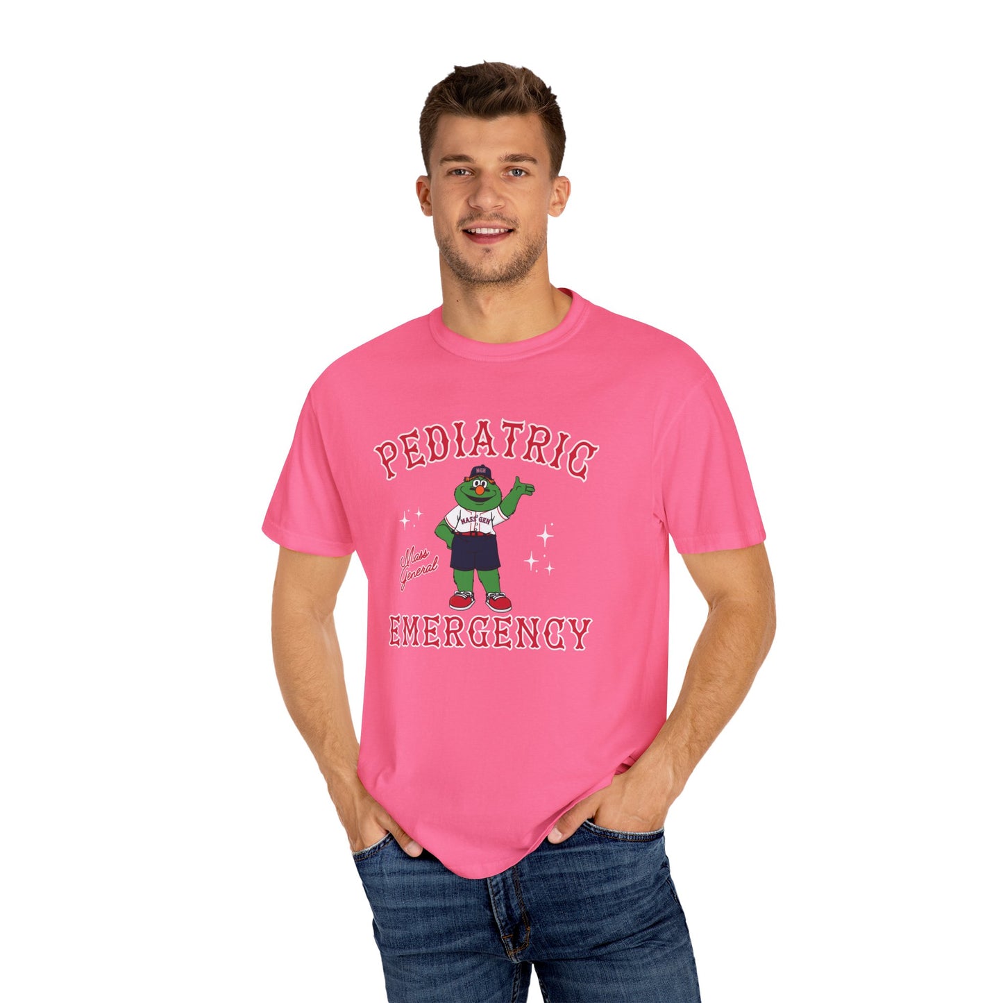 MGH PEDIATRIC EMERGENCY GREEN MONSTER T-SHIRT