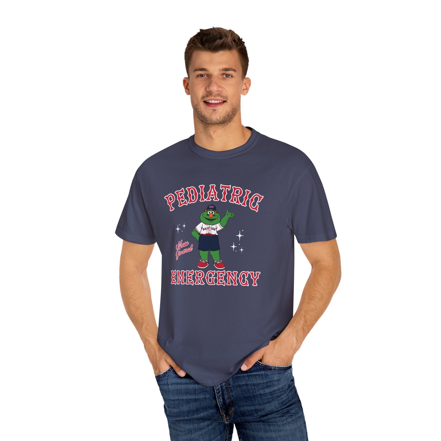MGH PEDIATRIC EMERGENCY GREEN MONSTER T-SHIRT