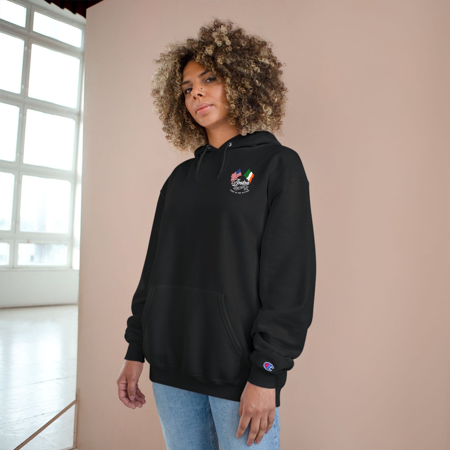 BOSTON FIRE IRISH PRIDE CHAMPION HOODIE