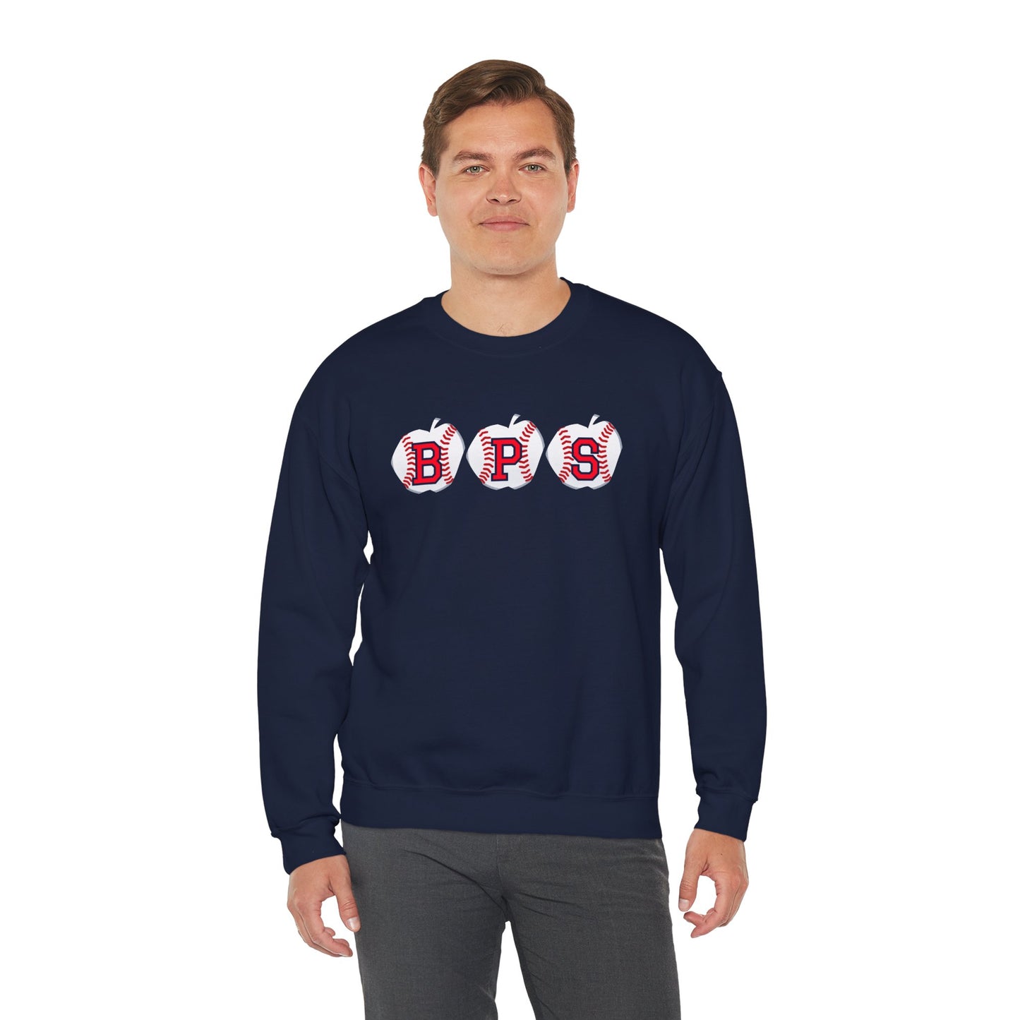 BPS APPLE GILDAN CREWNECK