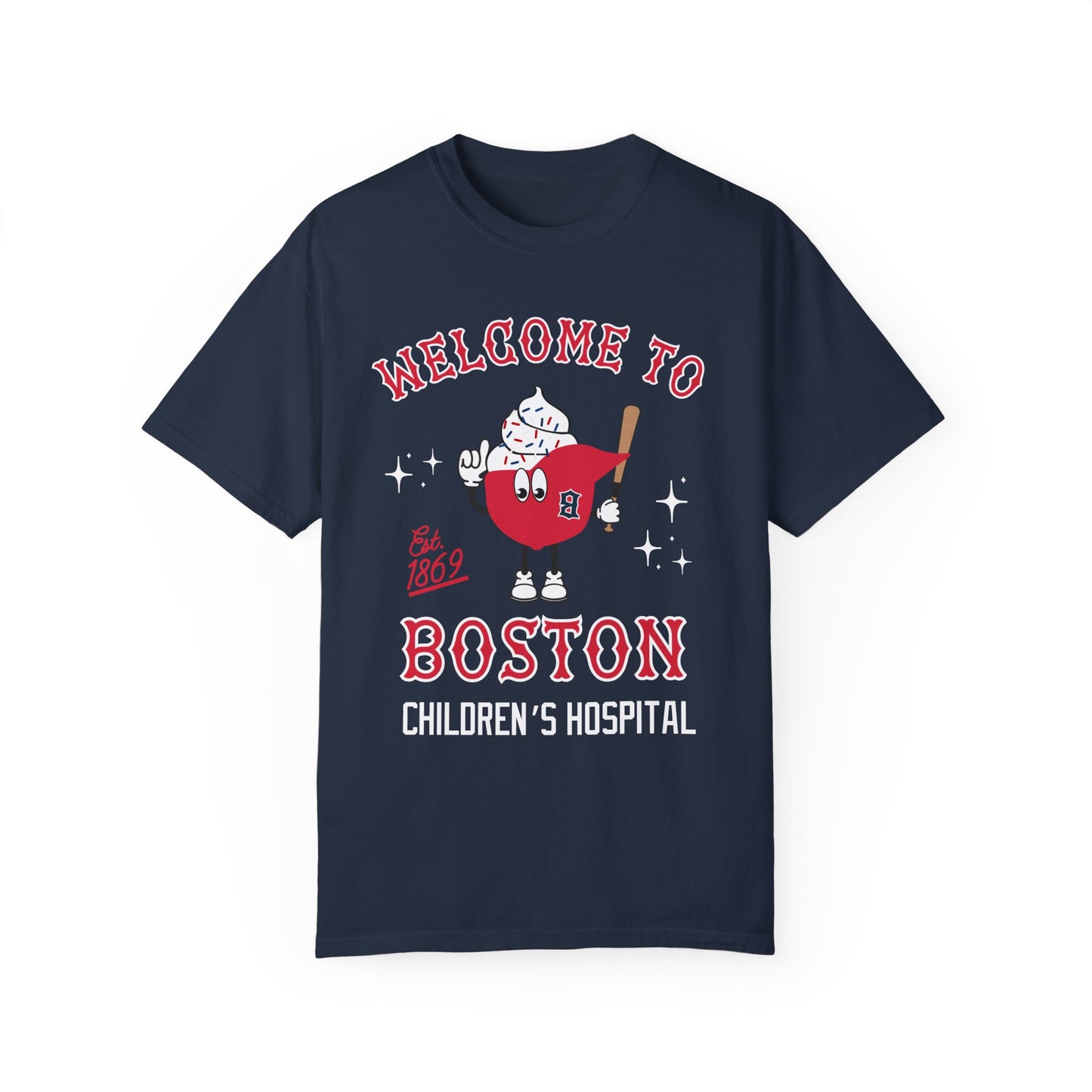 BCH #1 PEDIATRICS BASEBALL TEE