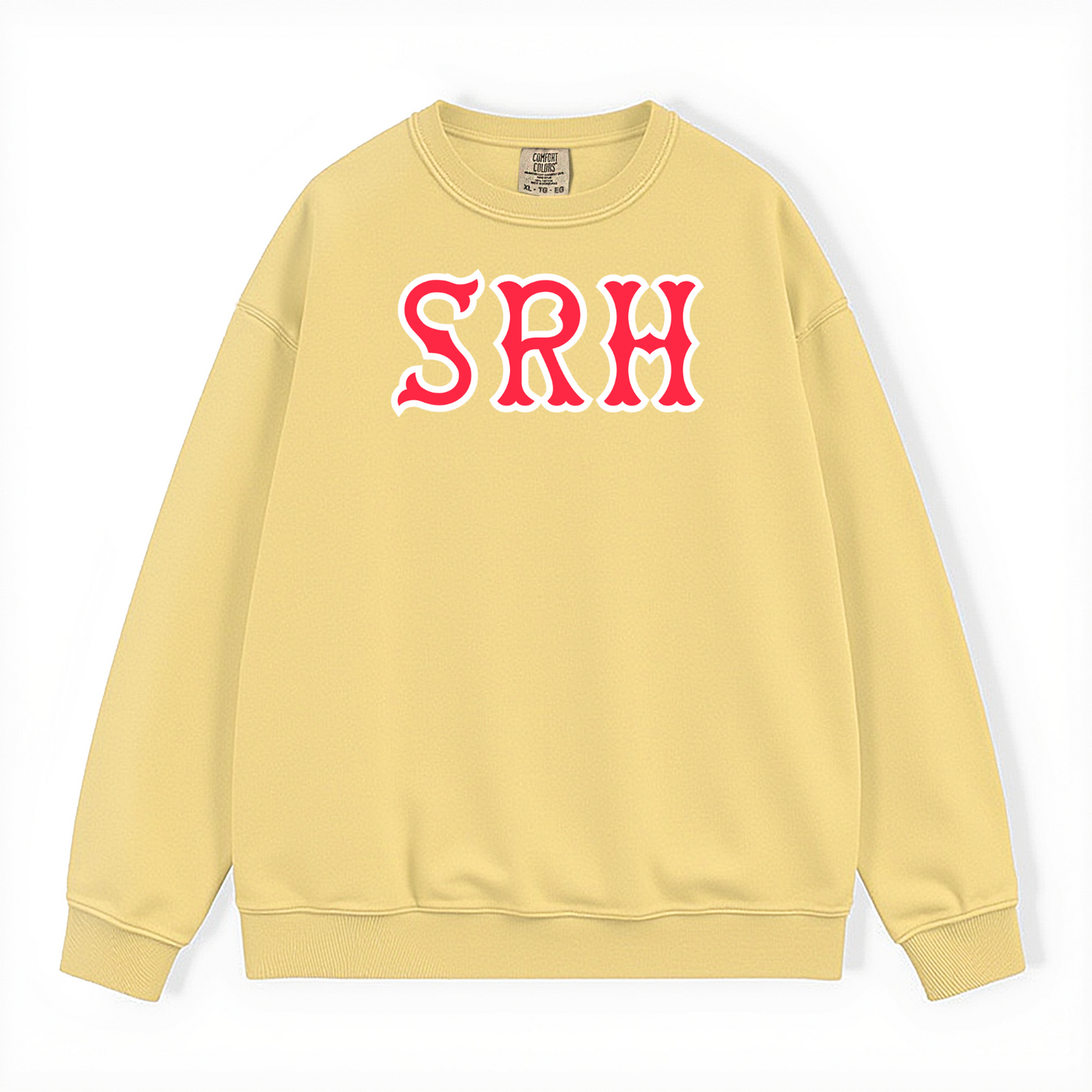 SRH SOX LETTERS CREWNECK