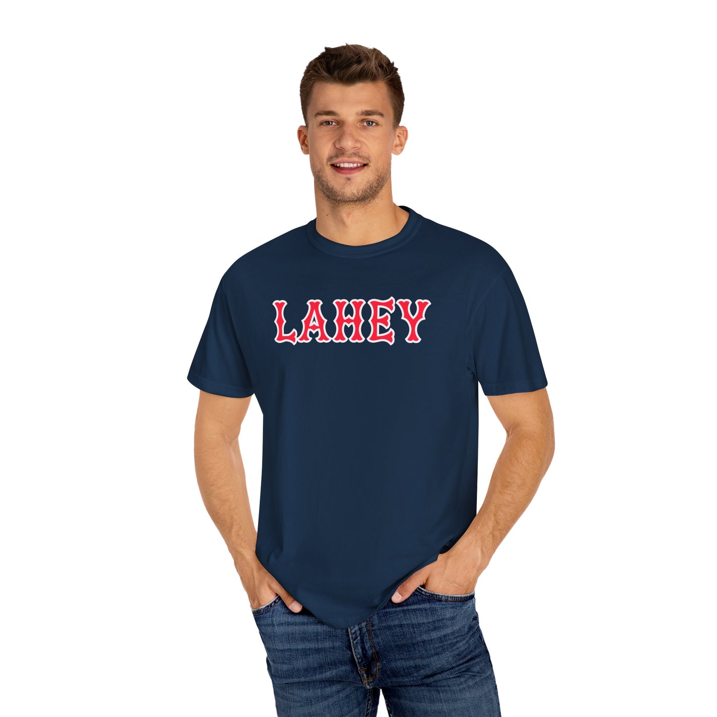 LAHEY SOX LETTERS TEE