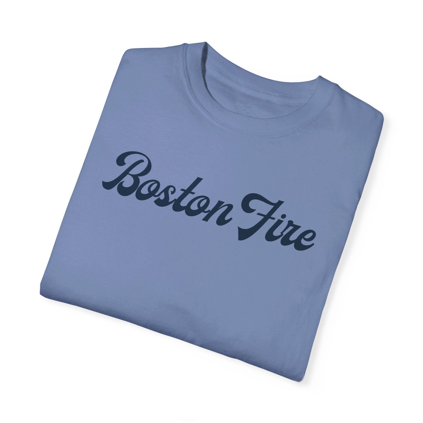 RETRO BOSTON FIRE TEE NAVY