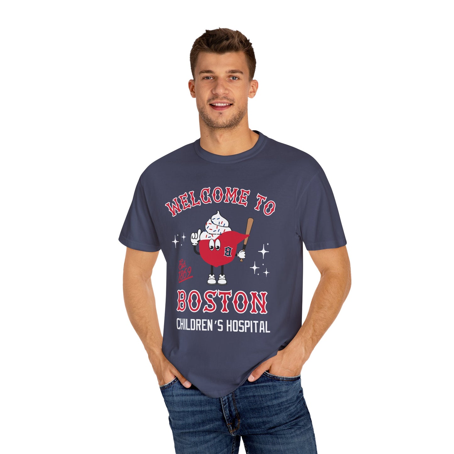 BCH #1 PEDIATRICS BASEBALL TEE