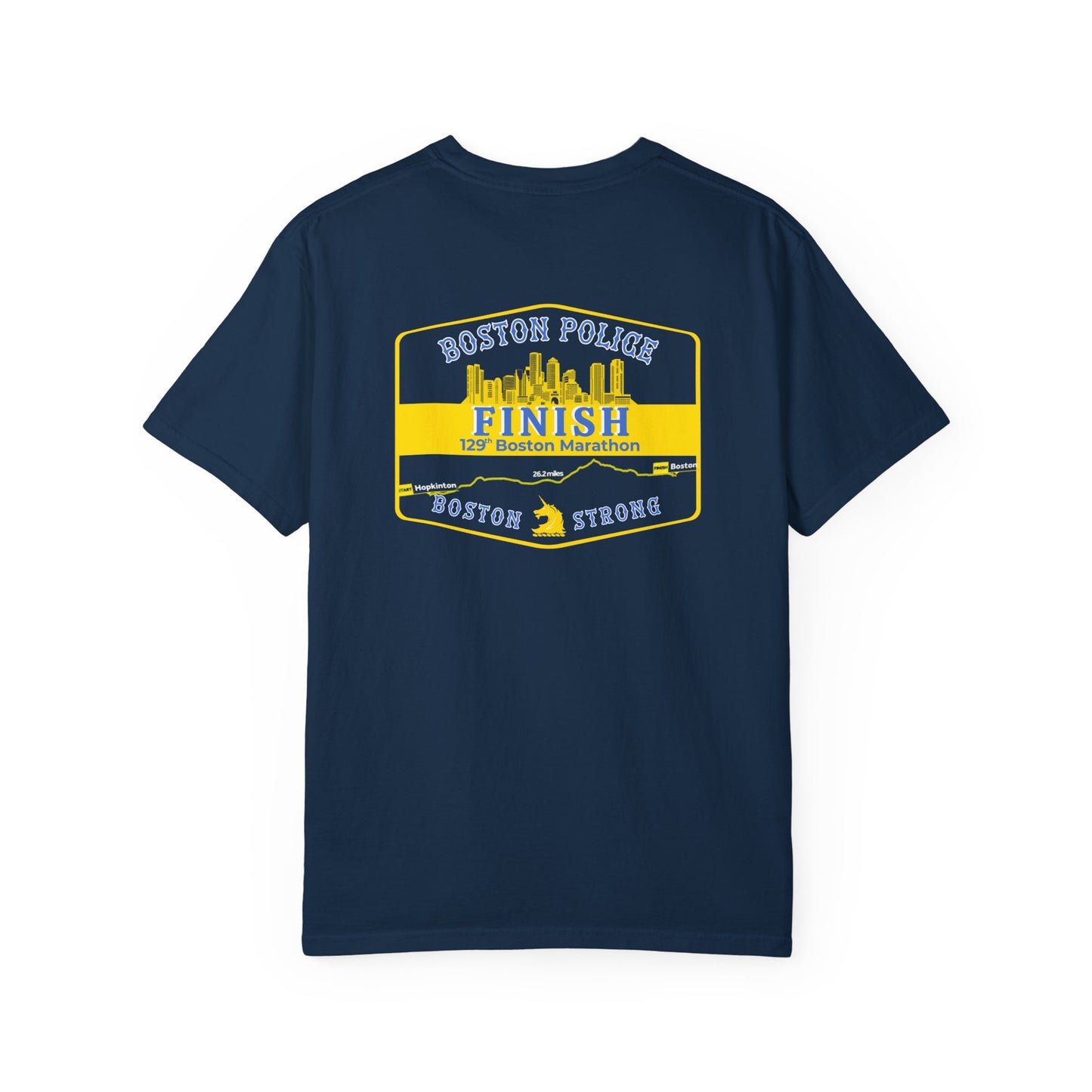 BLUE 26.2 COMFORT COLORS T-SHIRT