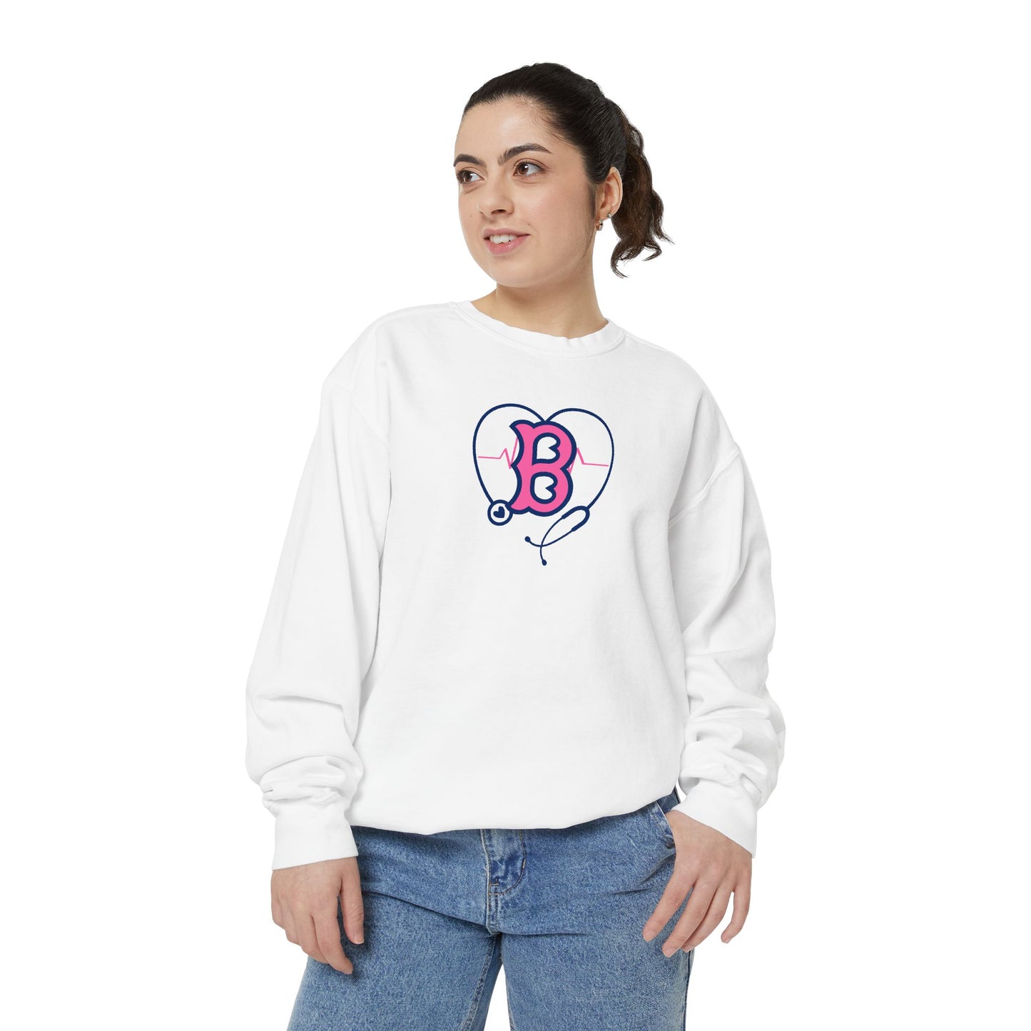 BOSTON BREAST CANCER AWARENESS CREWNECK