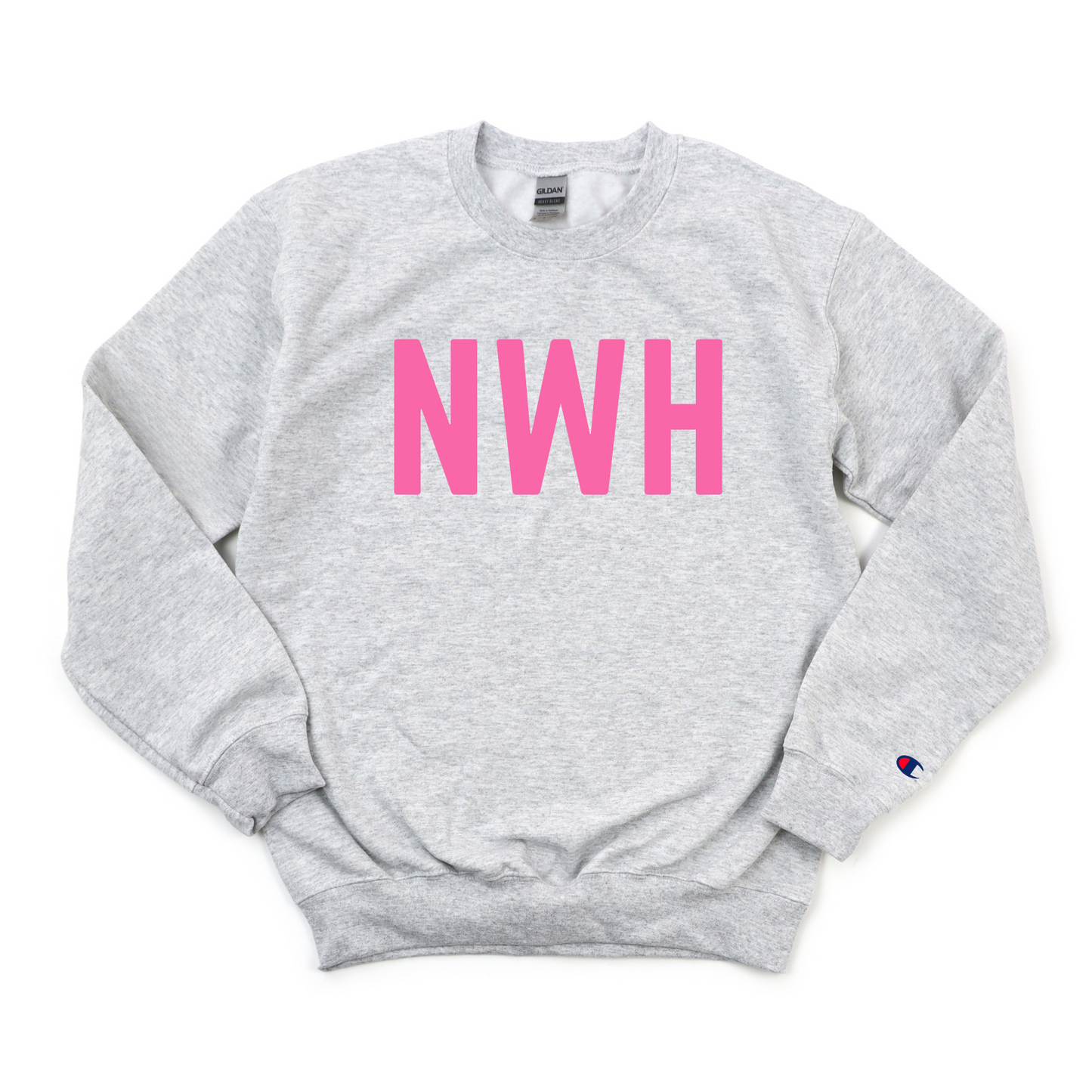 PINK NWH BREAST CANCER AWAREBNESS CREWNECK