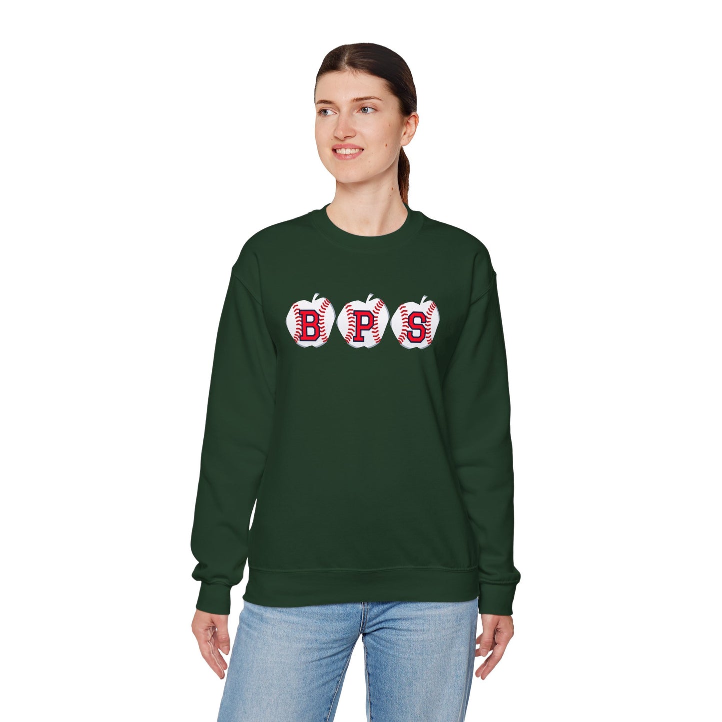 BPS APPLE GILDAN CREWNECK