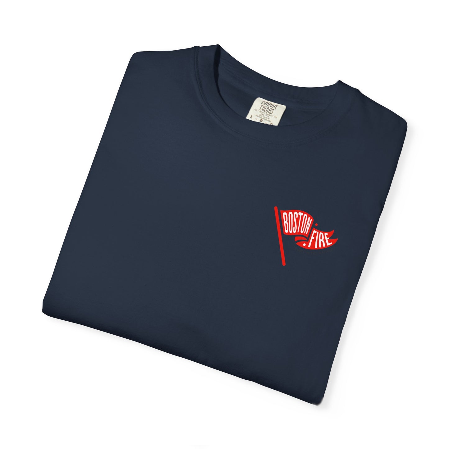 BOSTON FIRE FLAG T-SHIRT