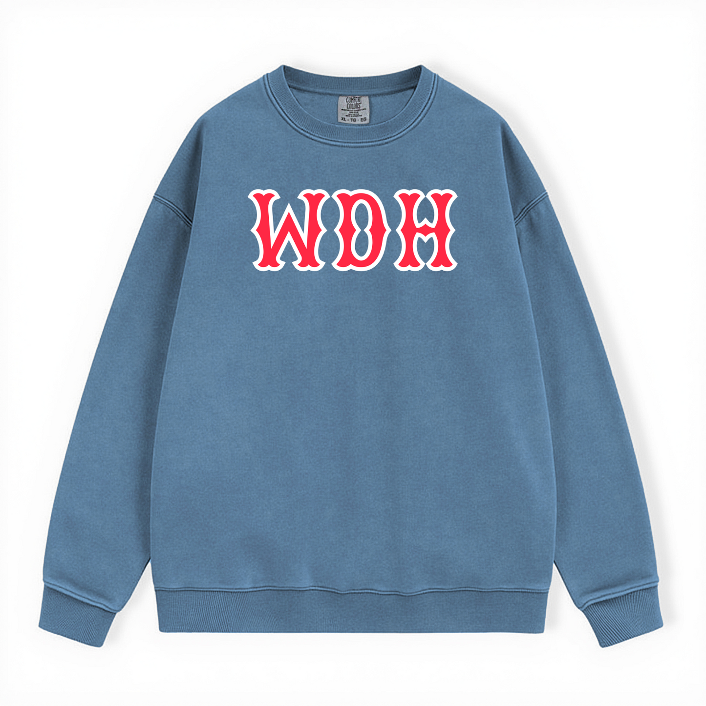 WDH SOX LETTERS CREWNECK