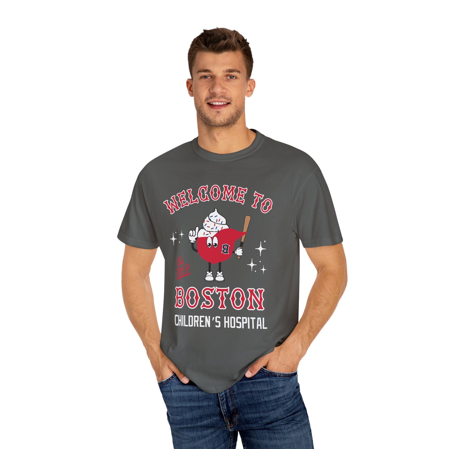 BCH #1 PEDIATRICS BASEBALL TEE