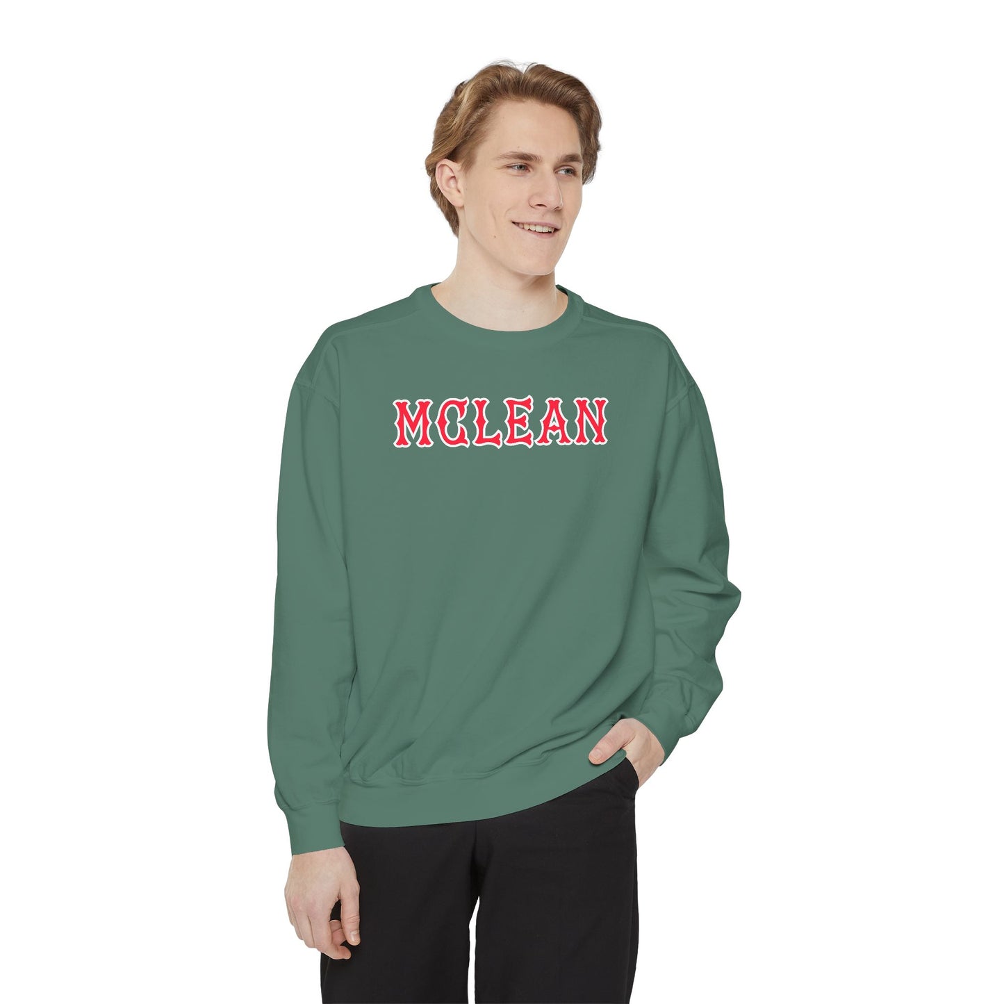 MCLEAN SOX LETTERS CREWNECK