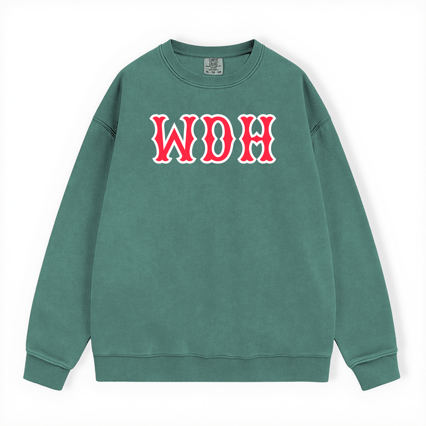 WDH SOX LETTERS CREWNECK