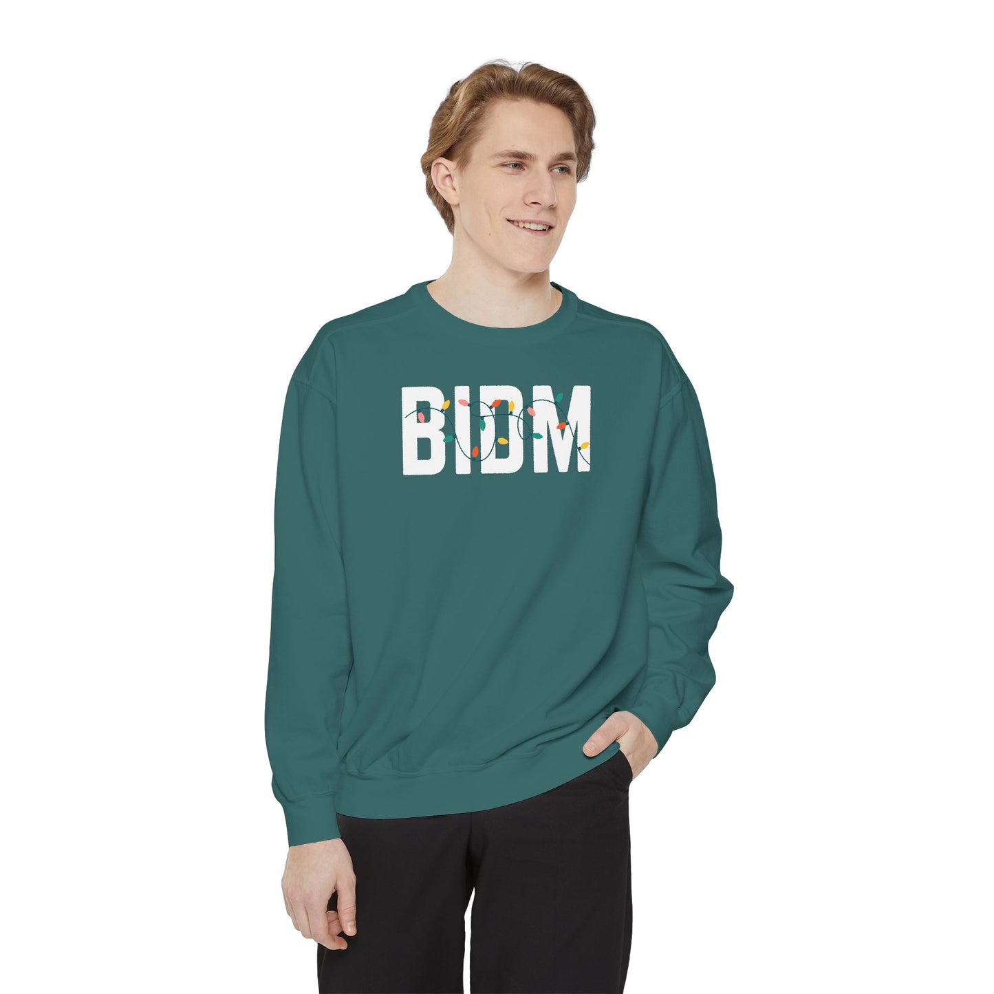 BIDM ALL STAFF HOLIDAY CREWNECK