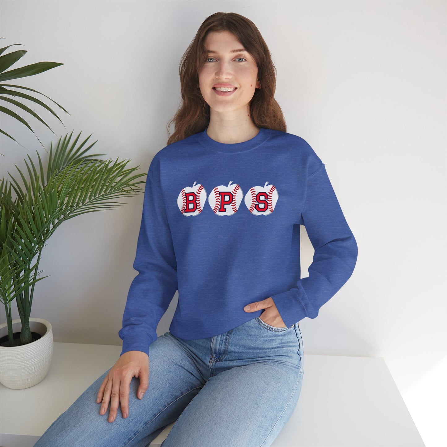 BPS APPLE GILDAN CREWNECK