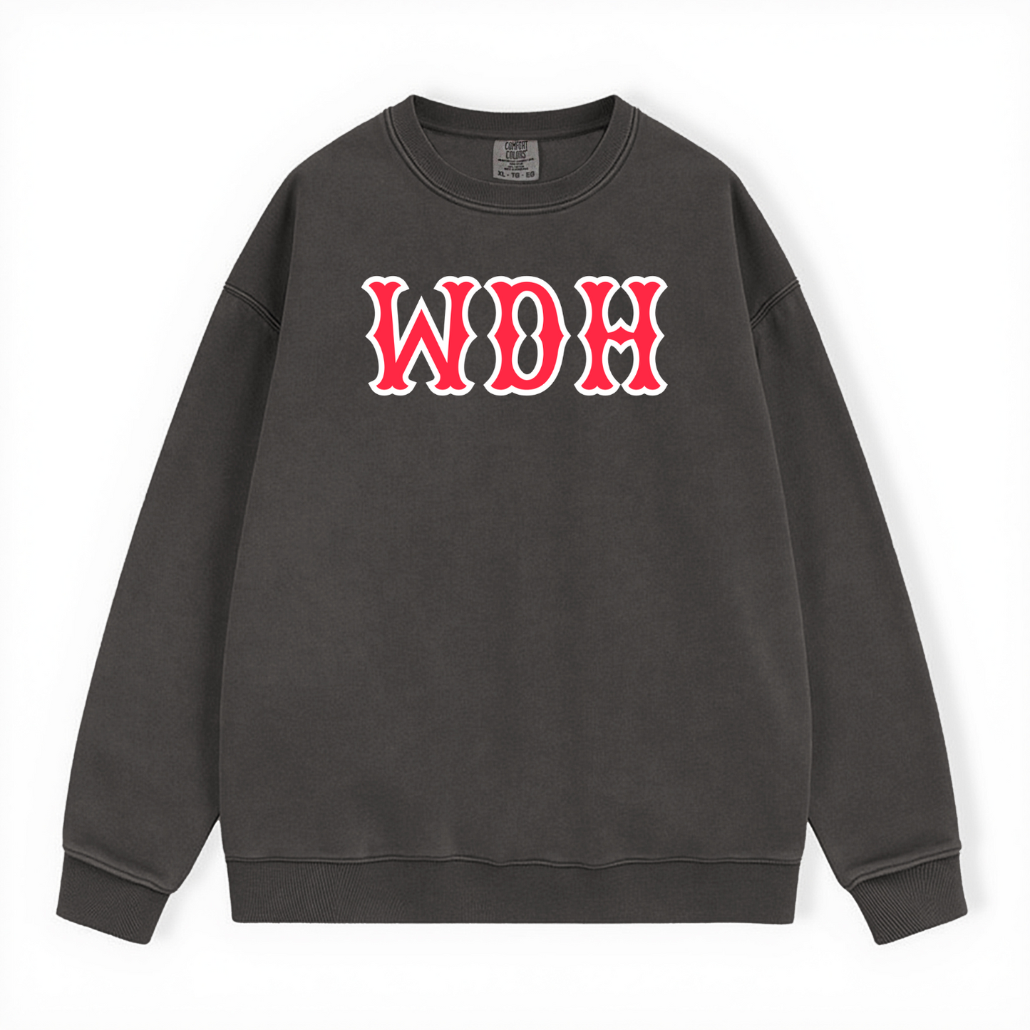 WDH SOX LETTERS CREWNECK