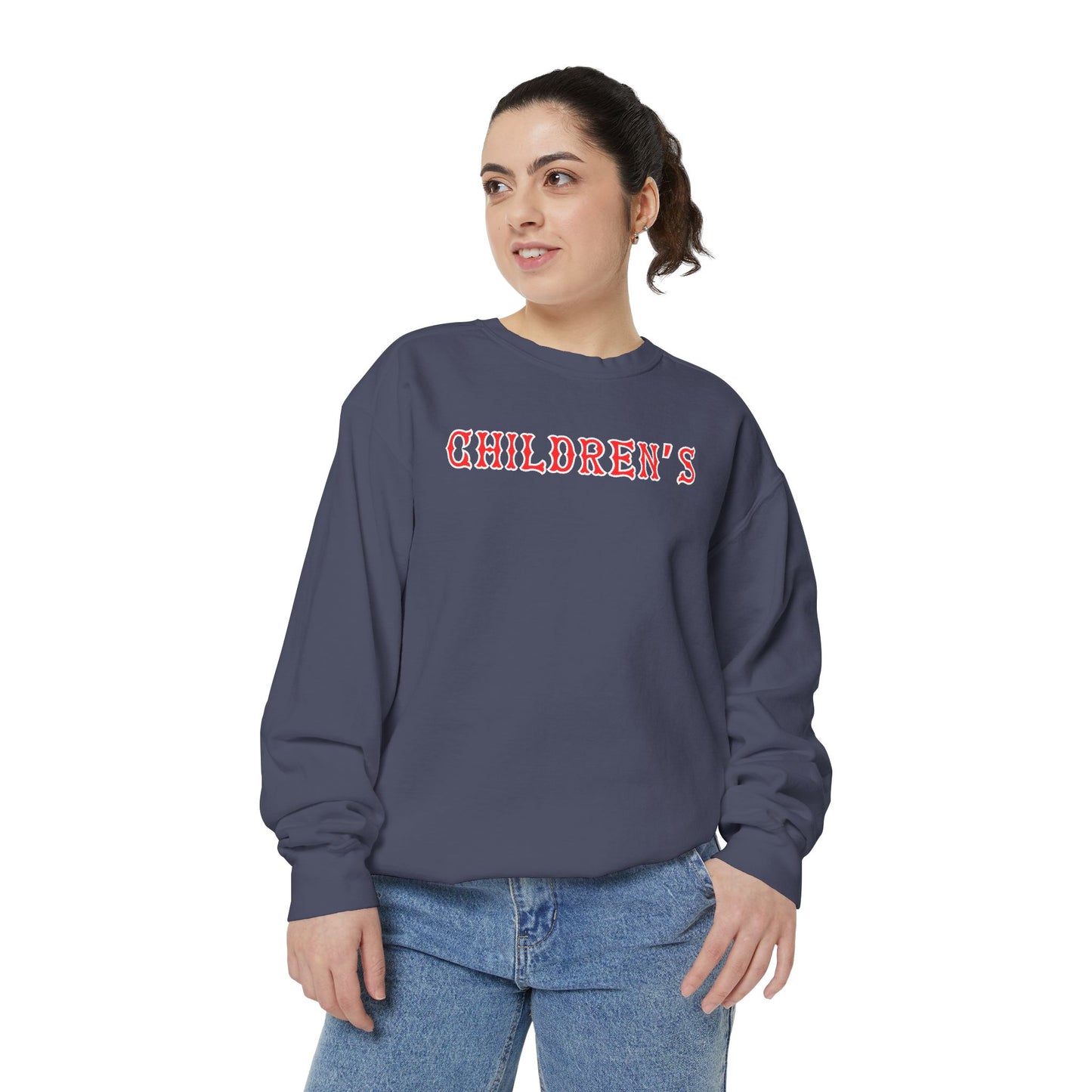 CHILDREN'S SOX LETTERS CREWNECK