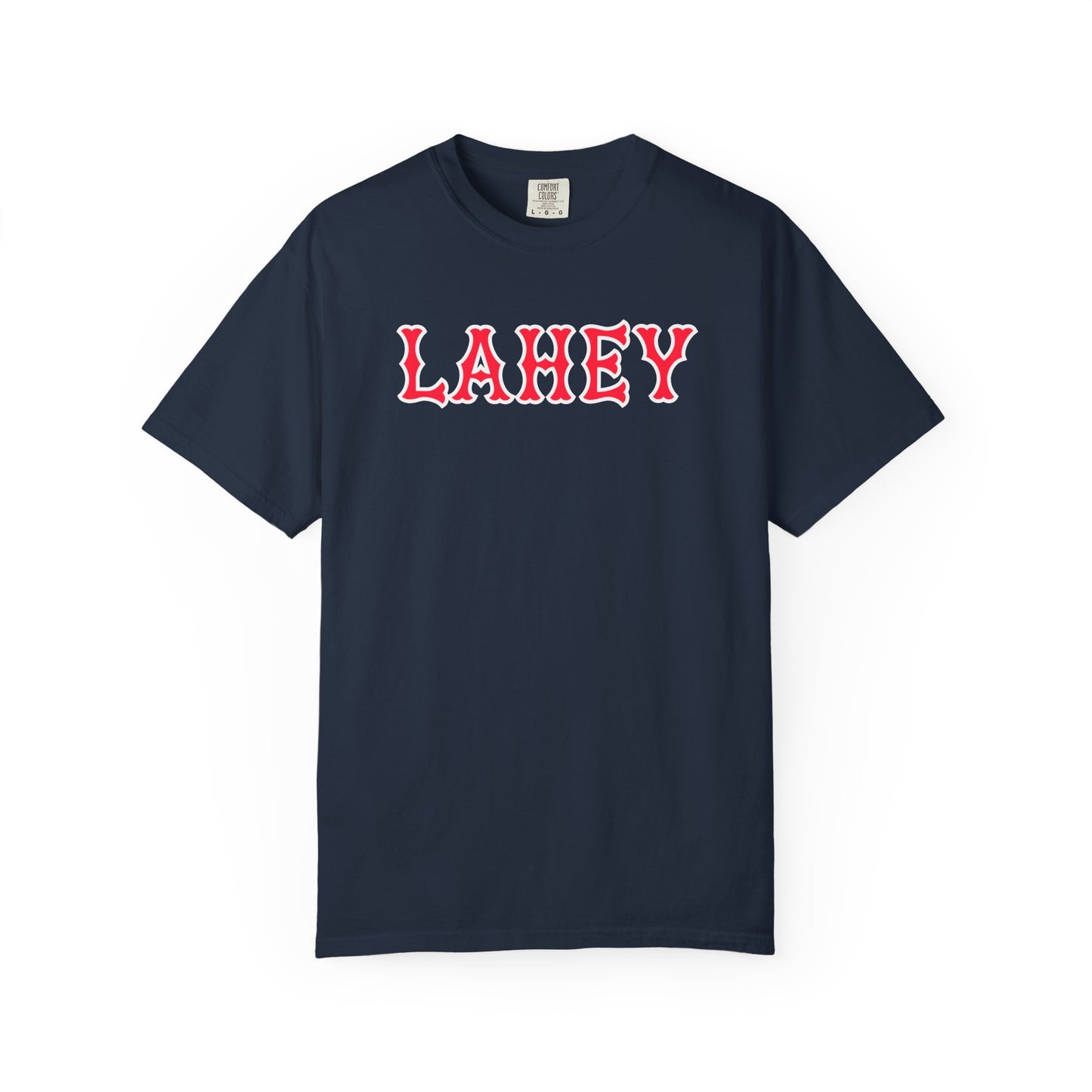 LAHEY SOX LETTERS TEE