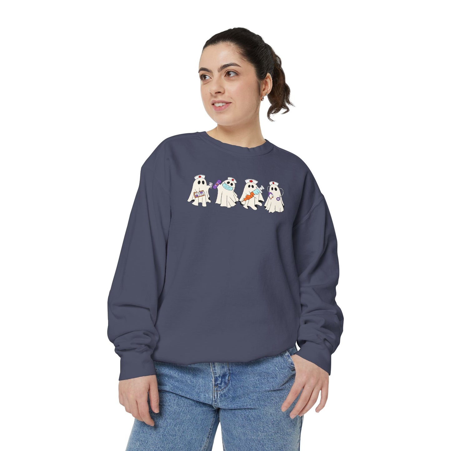 BOO BOO CREW GHOST CREWNECK