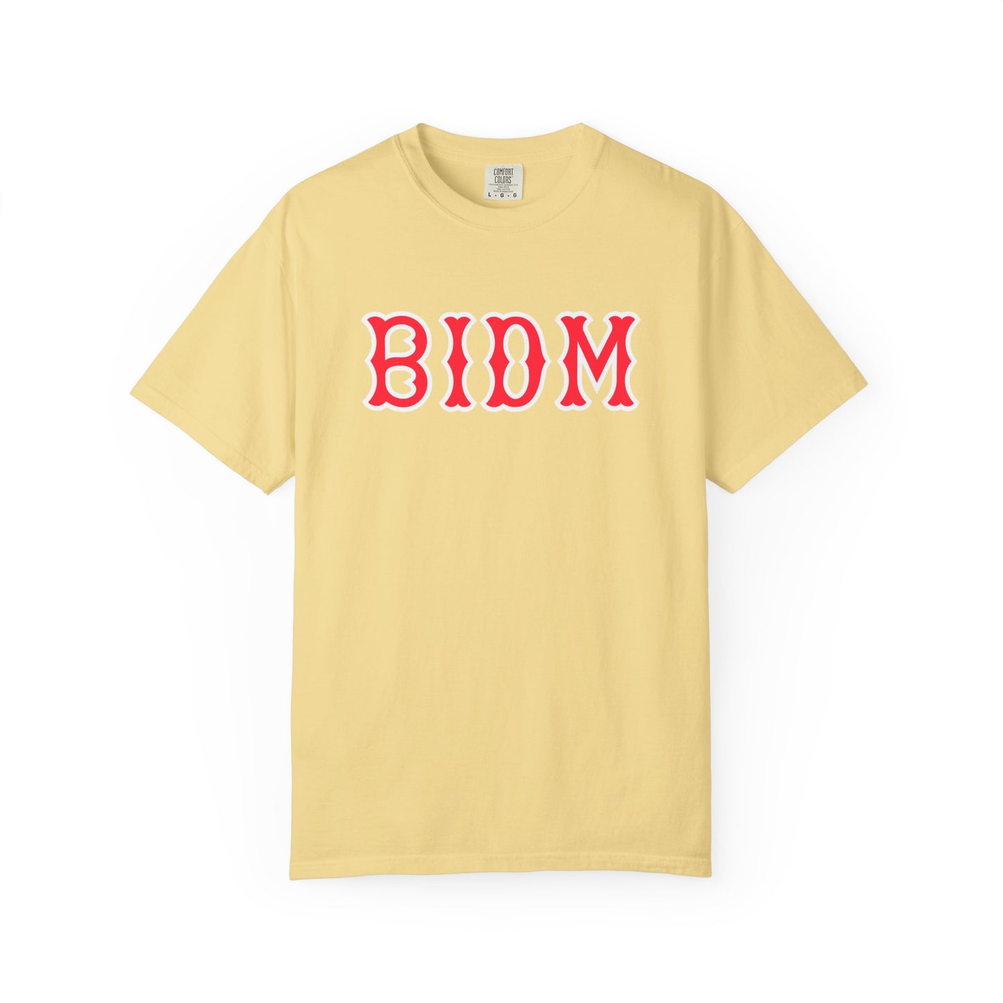 BIDM SOX LETTERS TEE