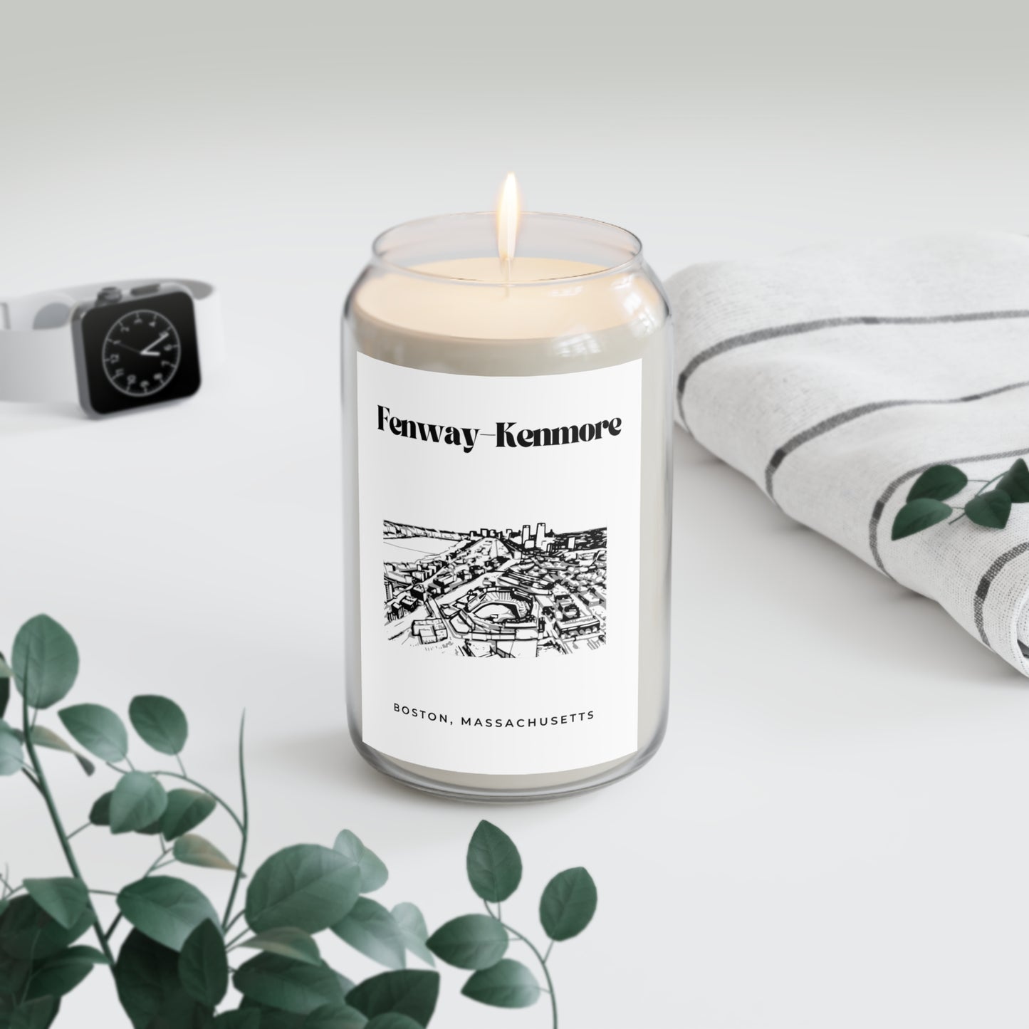 Fenway–Kenmore Aerial Scented Soy Candle