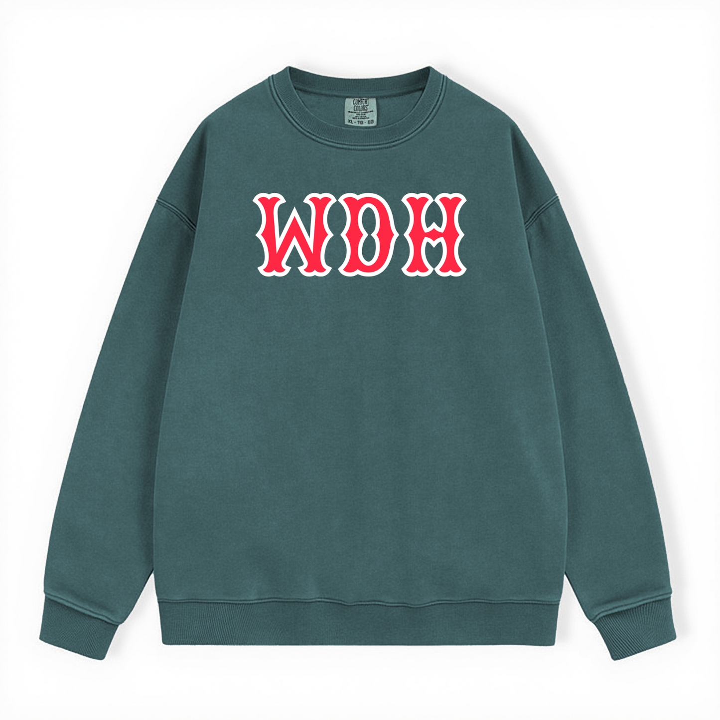 WDH SOX LETTERS CREWNECK