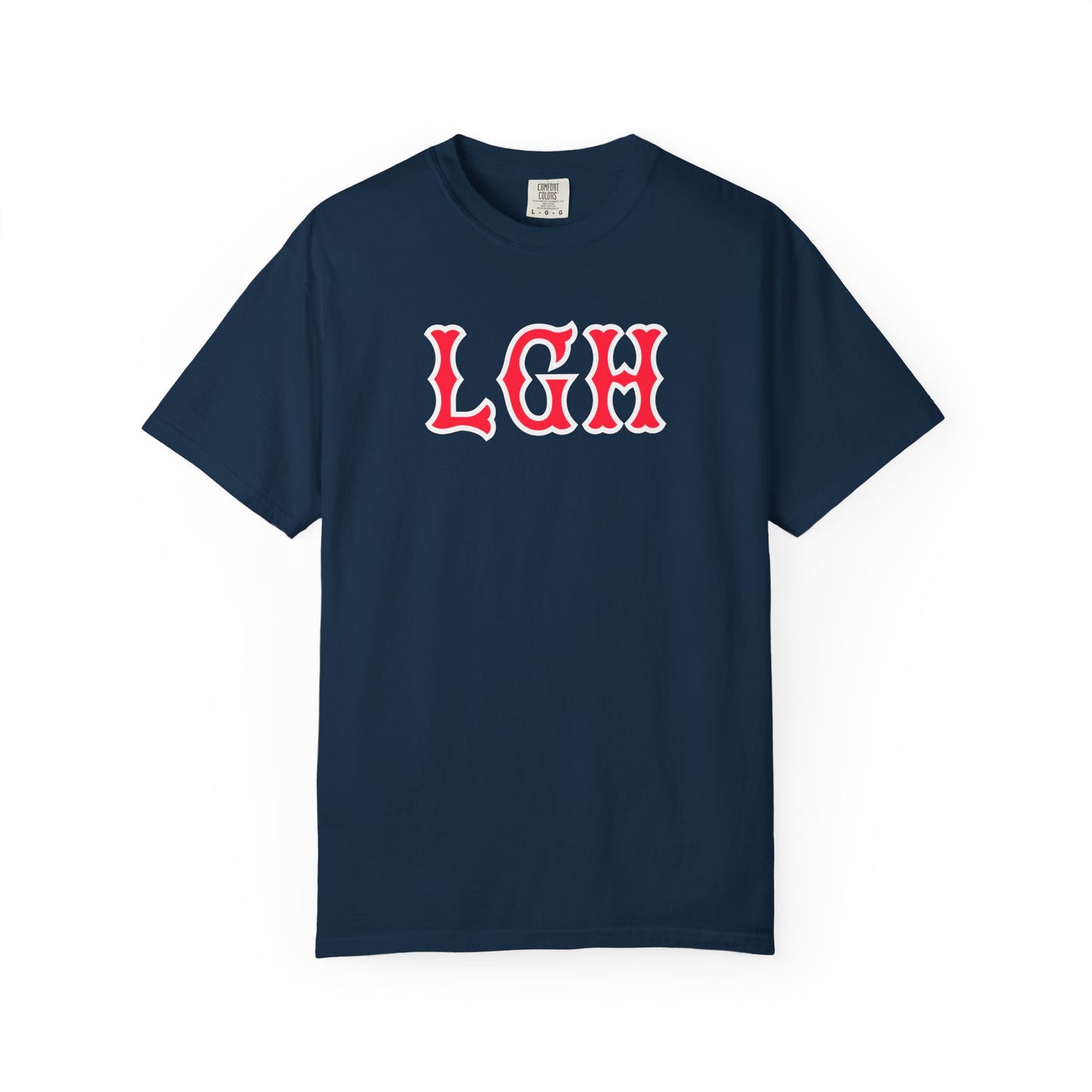 LGH SOX LETTERS TEE
