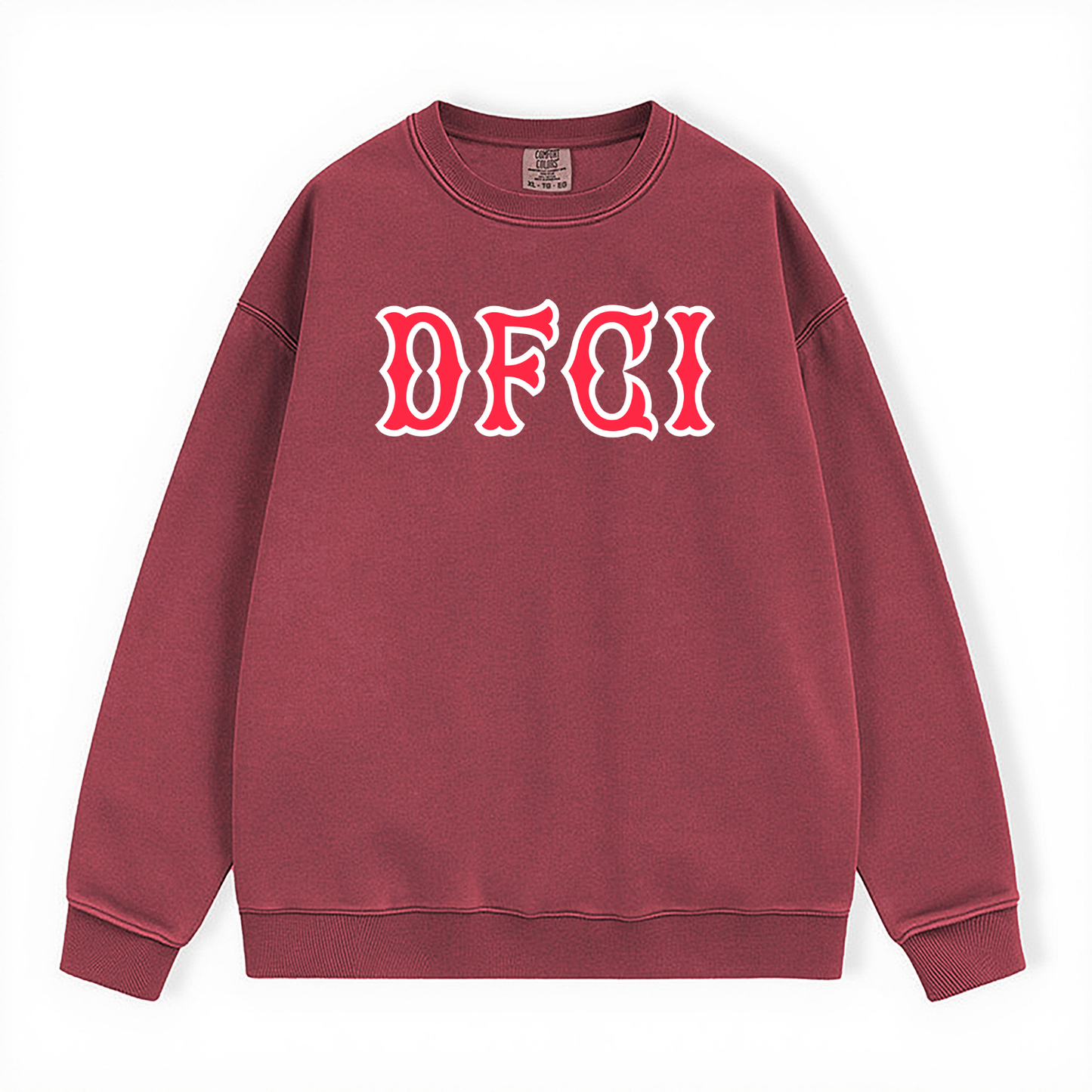 DFCI SOX LETTERS CREWNECK