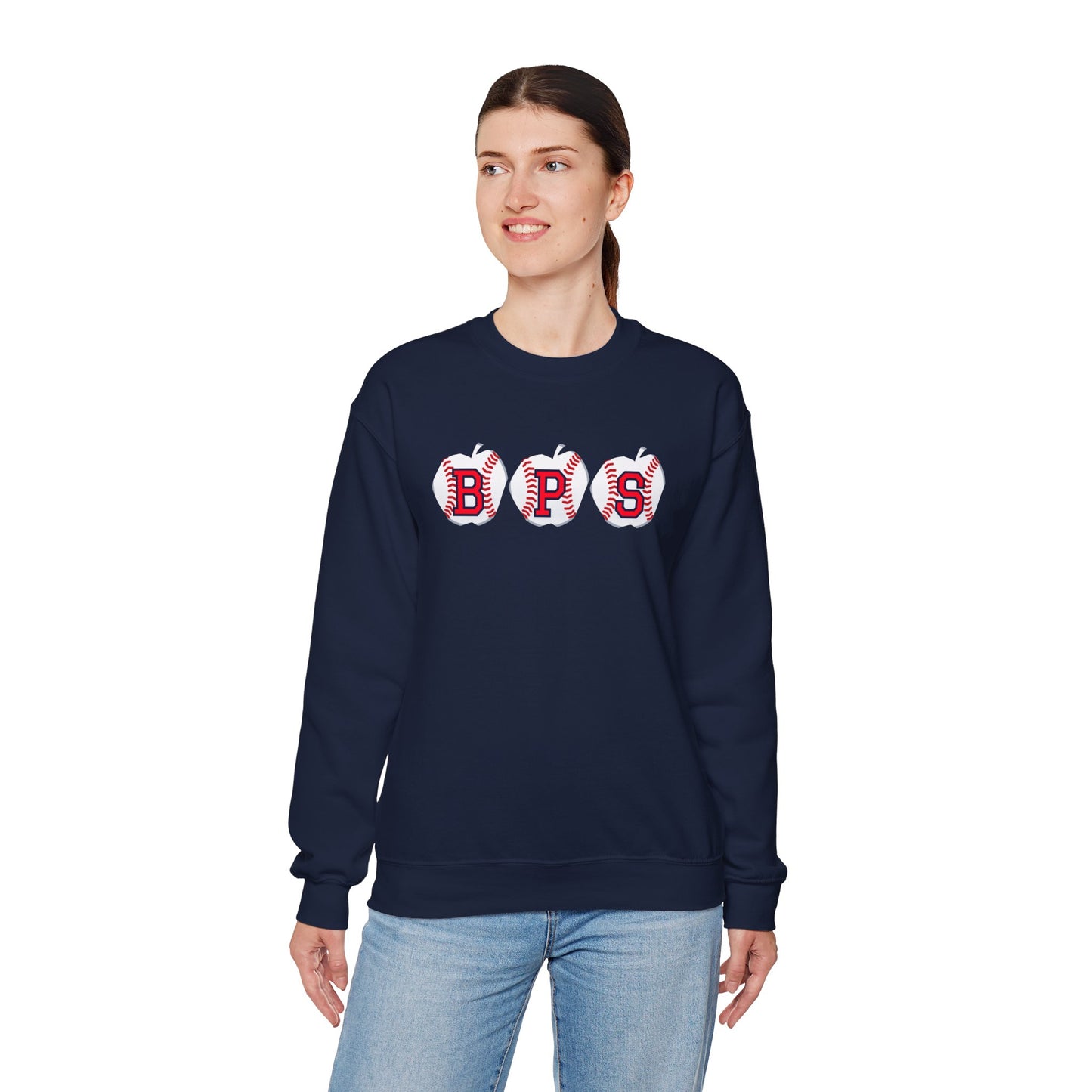 BPS APPLE GILDAN CREWNECK