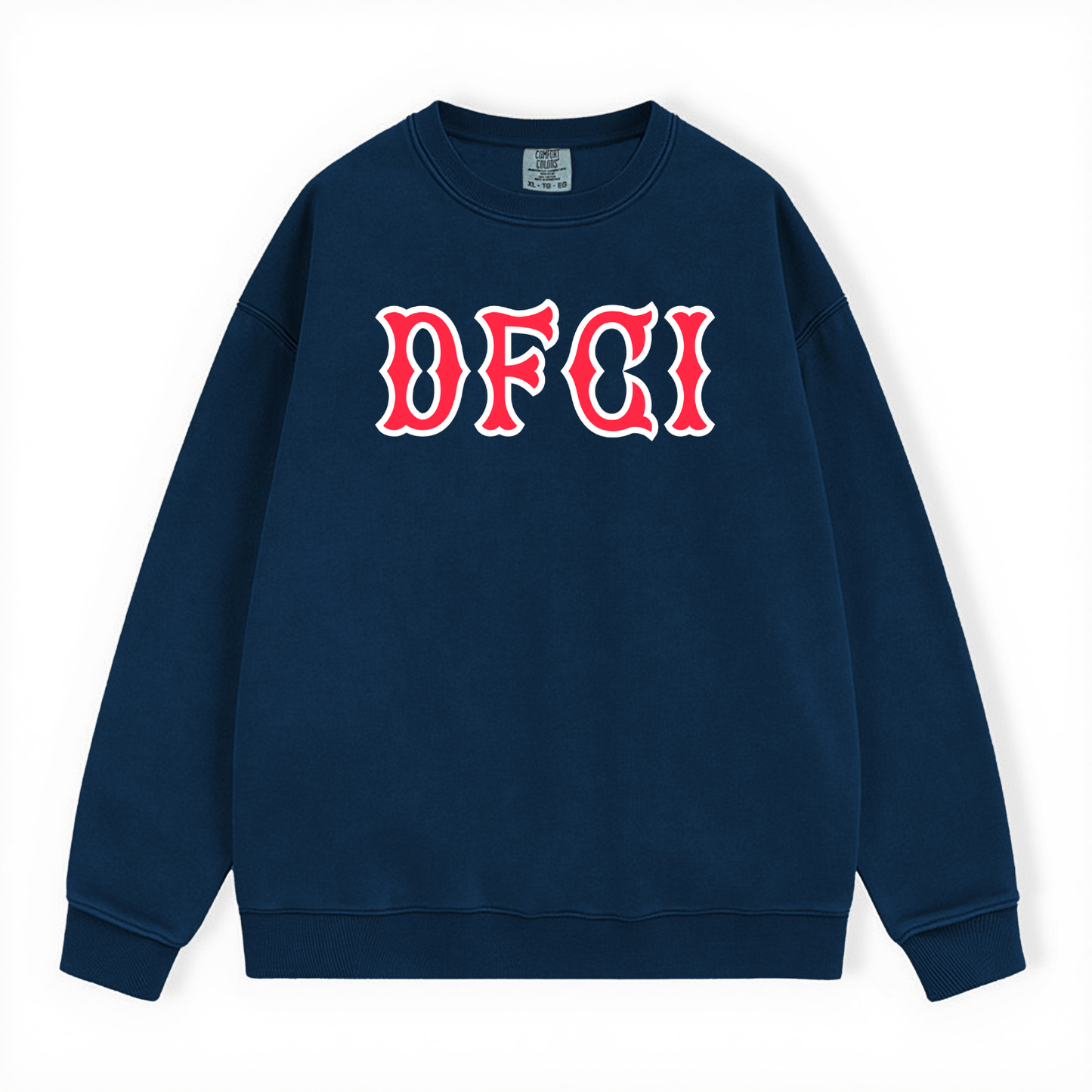 DFCI SOX LETTERS CREWNECK