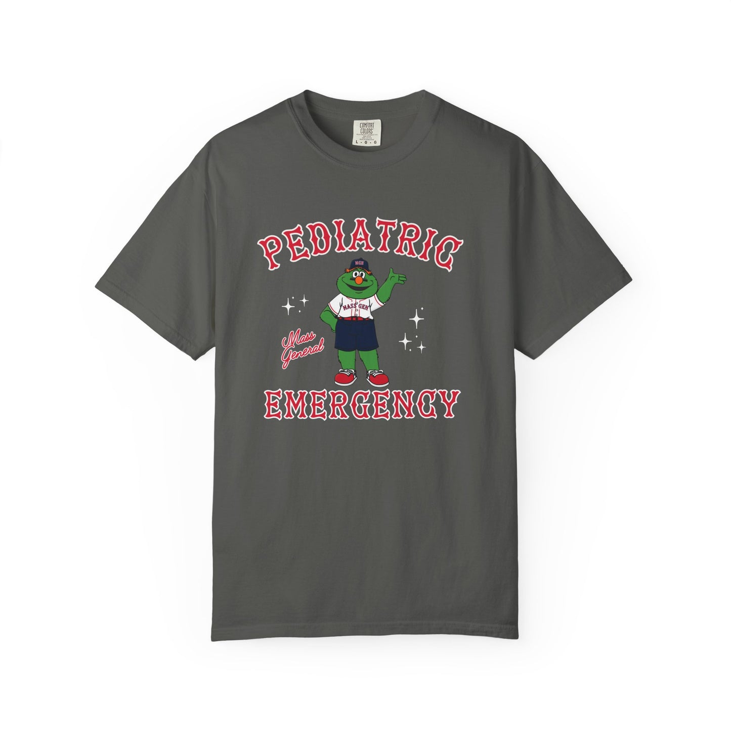 MGH PEDIATRIC EMERGENCY GREEN MONSTER T-SHIRT