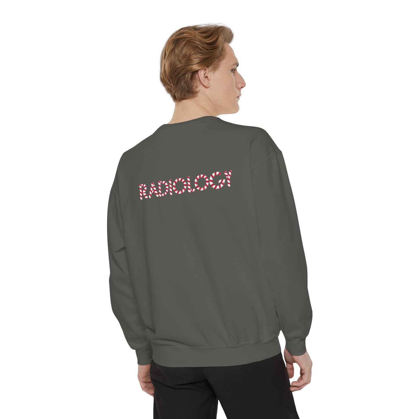 BMC RADIOLOGY CANDY CANE CREWNECK