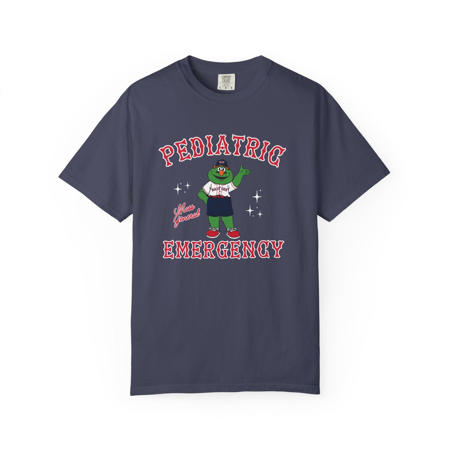 MGH PEDIATRIC EMERGENCY GREEN MONSTER T-SHIRT
