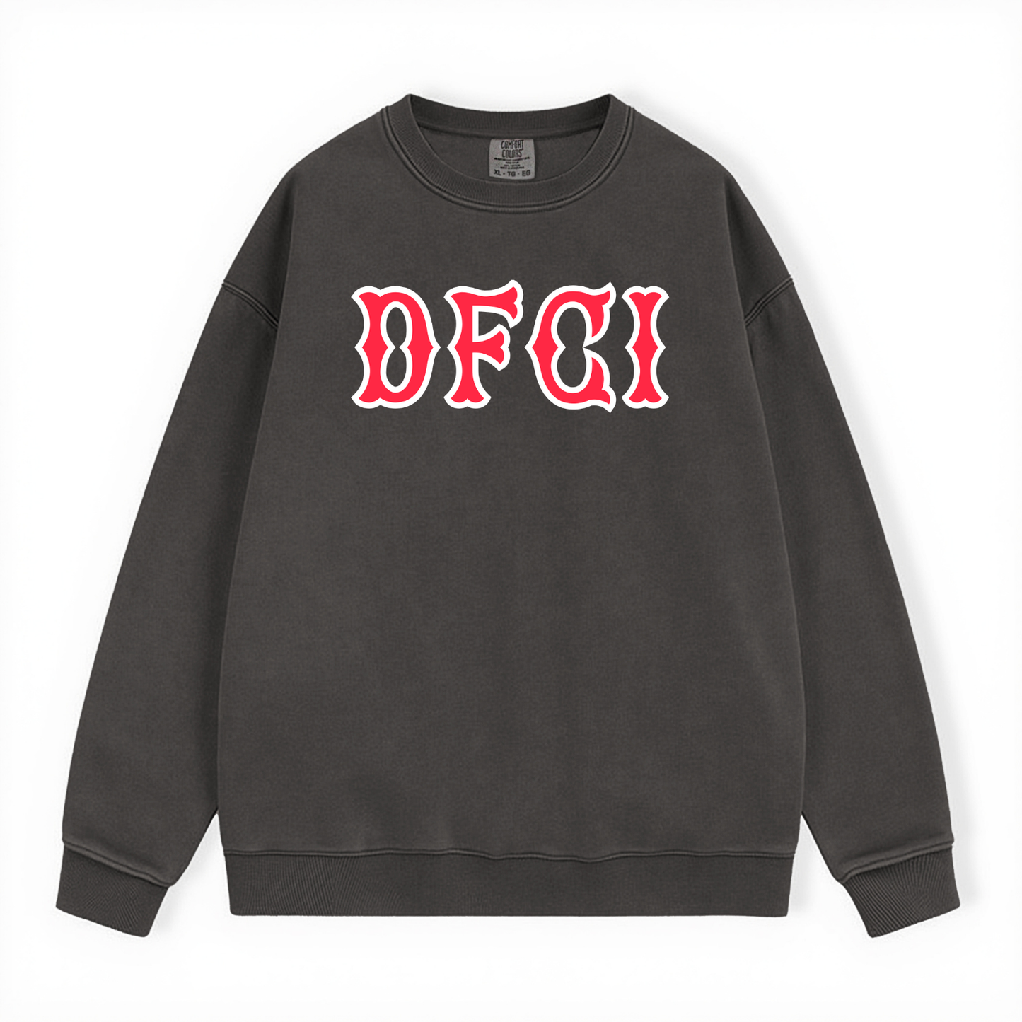 DFCI SOX LETTERS CREWNECK
